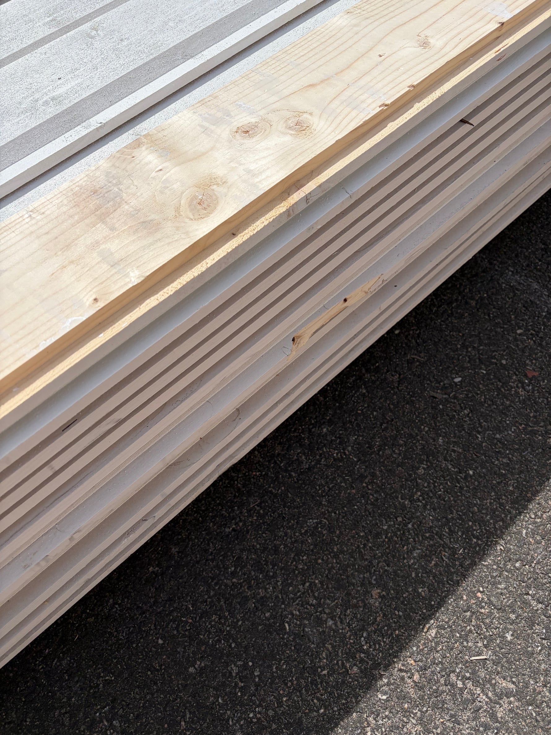 Paket Ytterpanel Enkelfas Fals Ändspont 22x145mm, 85st 3.60m