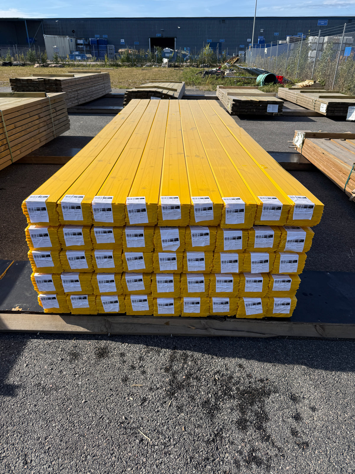 Parti Spårpanel 13x120mm 3,58m Furu – 141,7 kvm