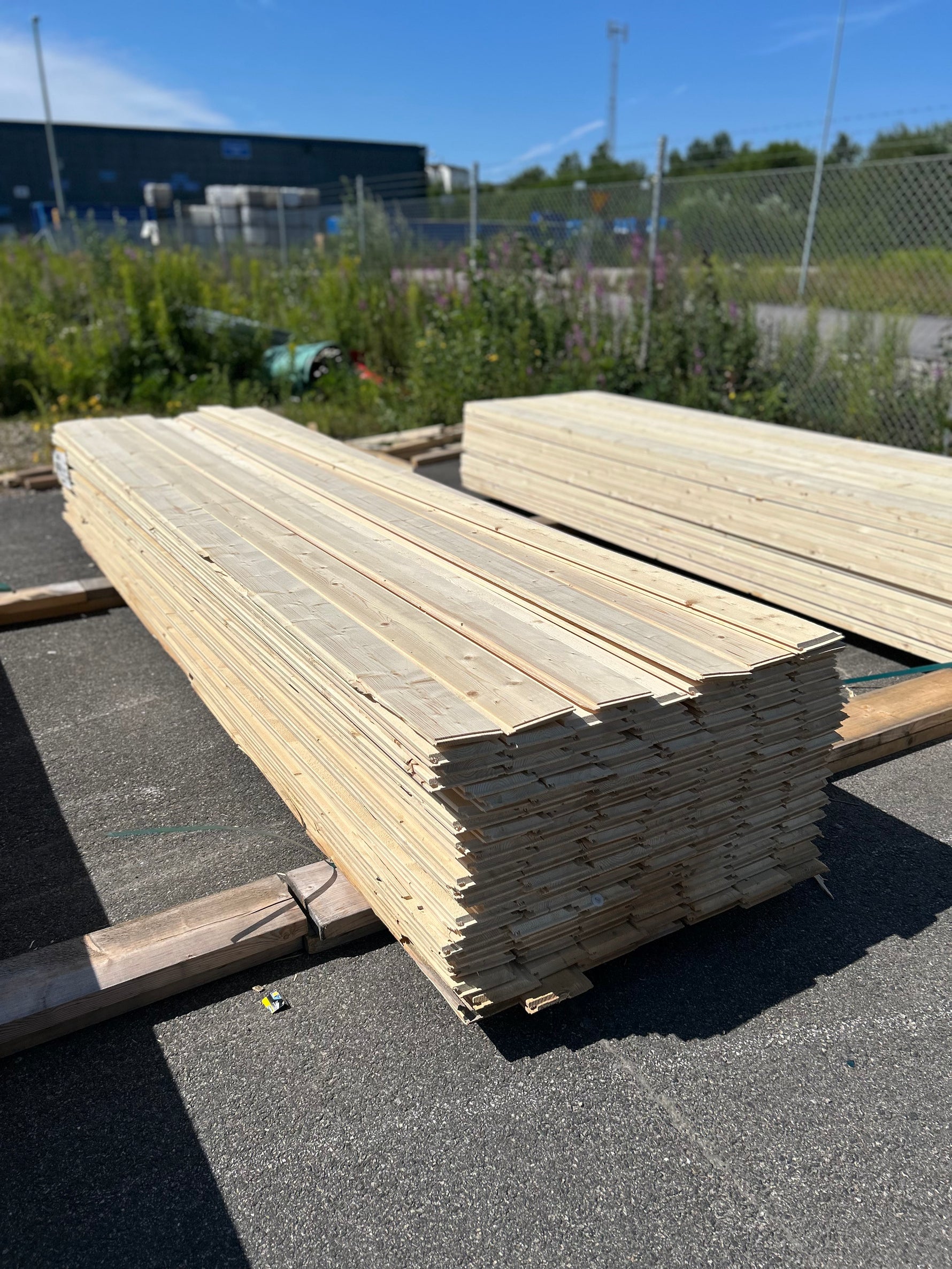 Paket Enkelfas Ändspont 22x145mm 3.60m 175st Obehandlade