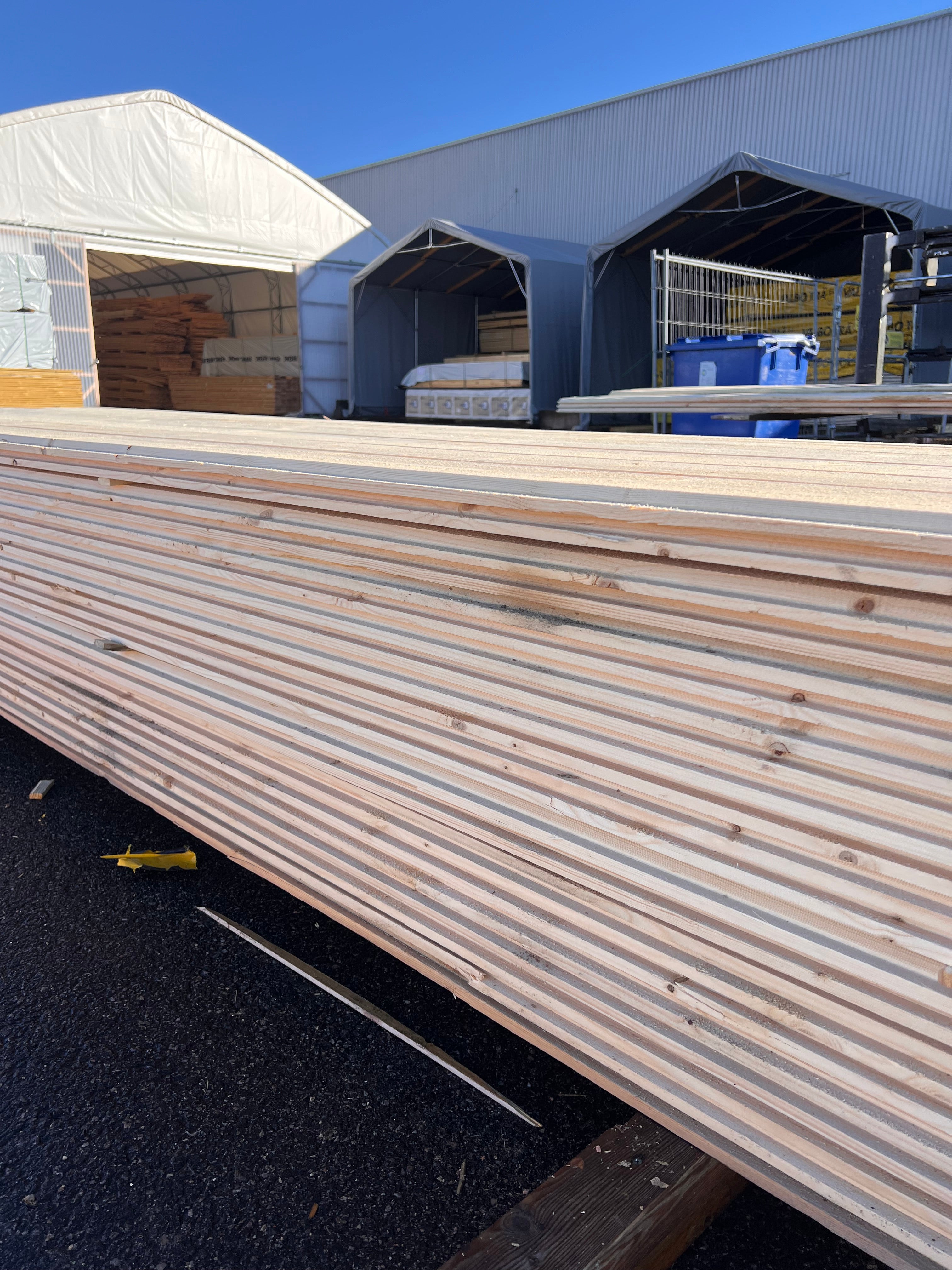 Paket Dubbelfas Halvspont 22x145mm, 154st 4,20m (Obehandlad)