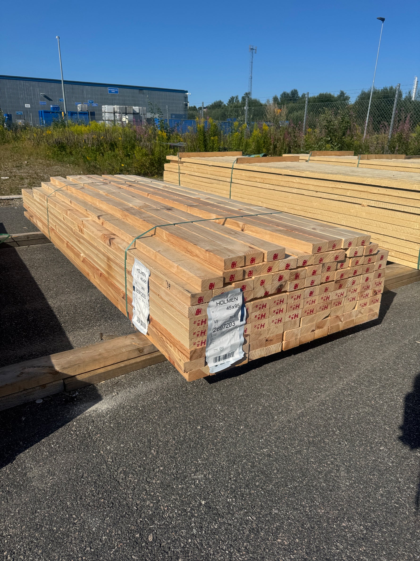 Paket Reglar 45x95mm 3,00-3,60m 113st
