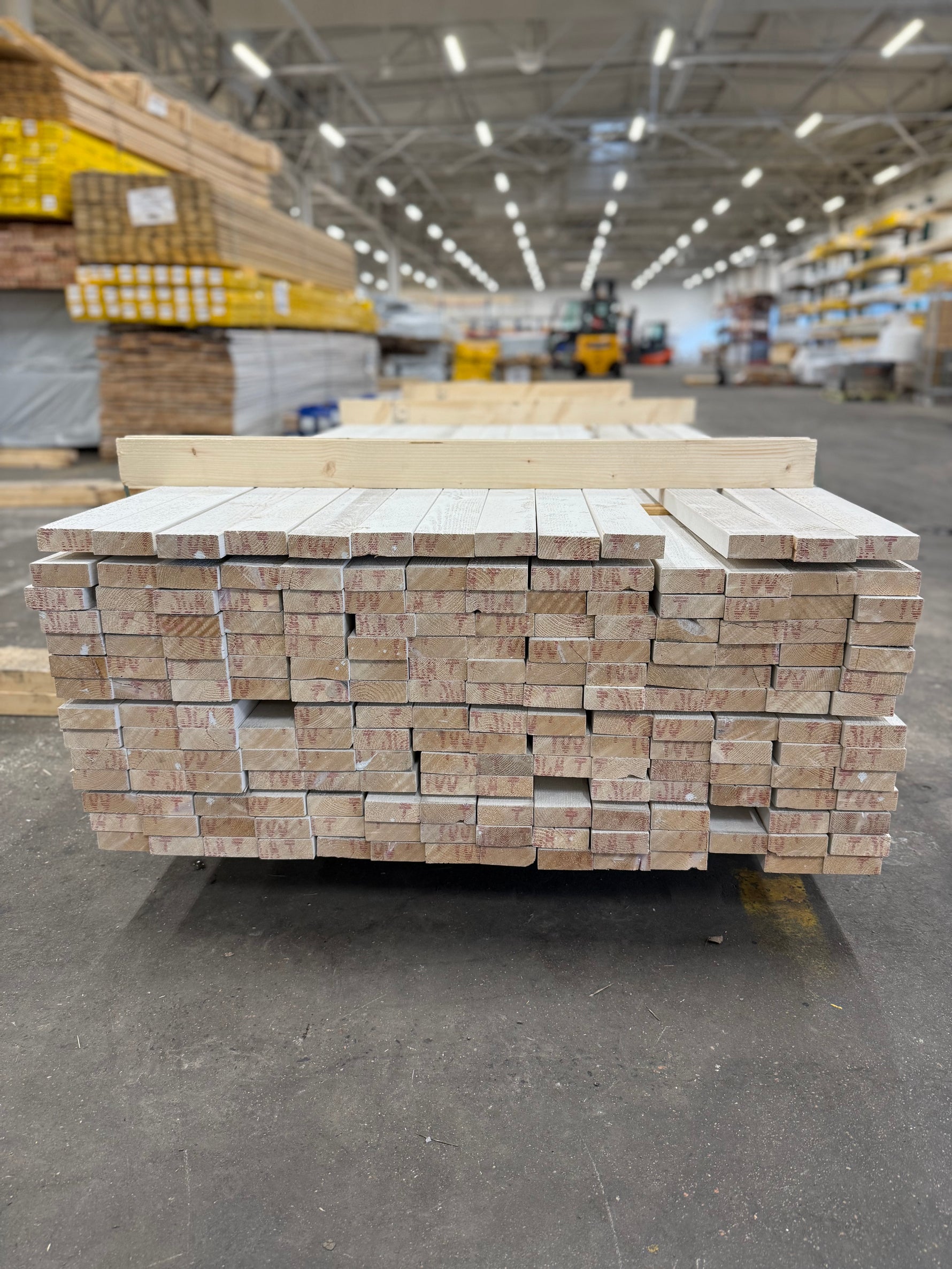 Paket Finsågade Brädor 28x70mm, 196st- 3.60m - Spirec