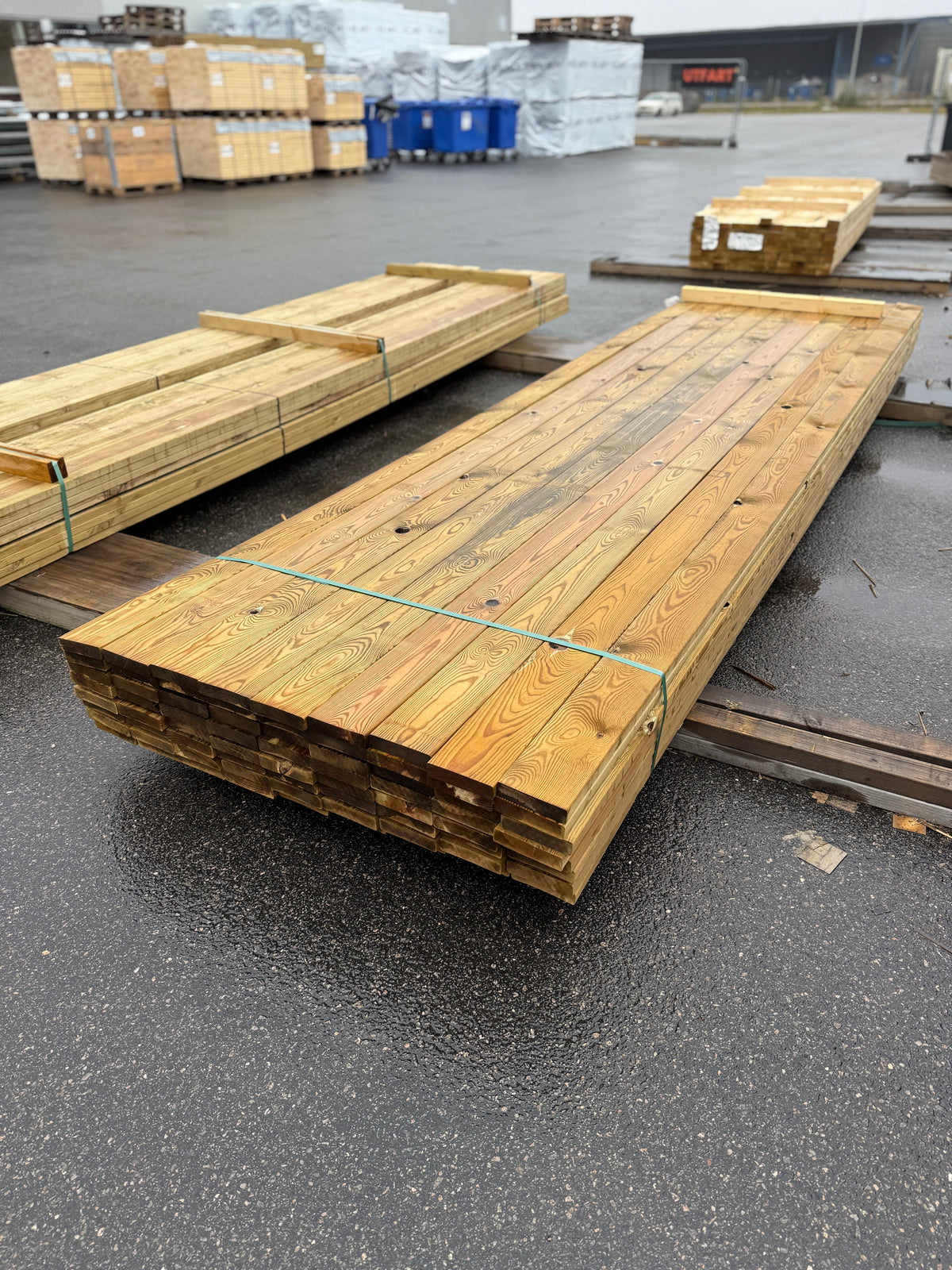 Paket Tryckimpregnerad Trall 28x120mm 4.20m 72st (Andra Sortering)