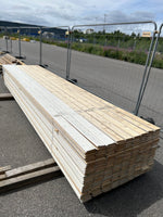 Paket Dubbelfas Halvspont 22x120mm 4.50m 225st Grundmålad