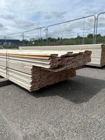 Paket Dubbelfas Halvspont 22x145mm 4.50-4.80m 140st Grundmålad