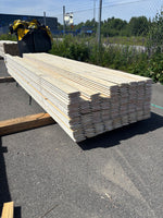 Paket Ytterpanel Enkelfas Halvspont 22x120mm, 167st 3.60m Grundmålad
