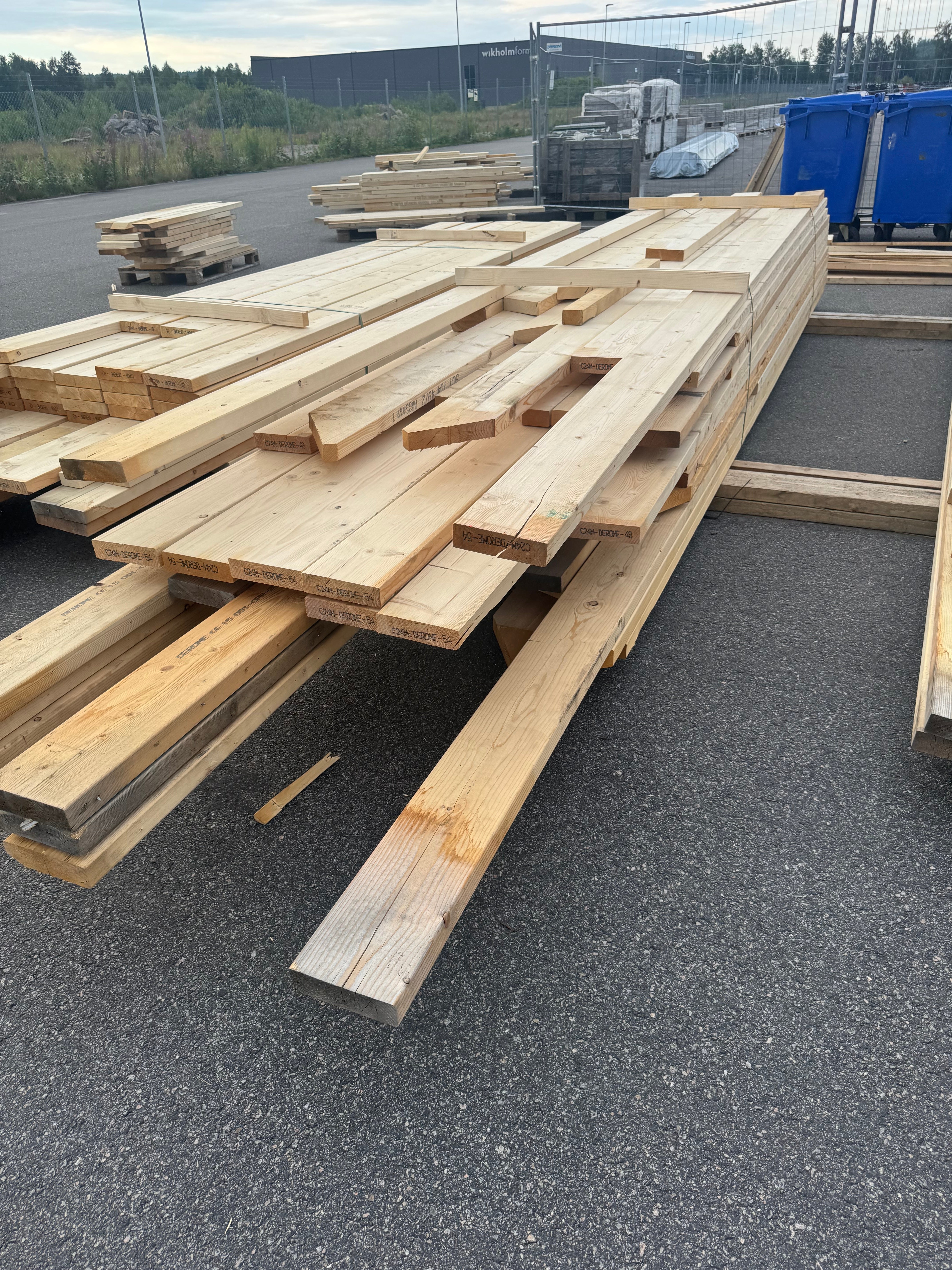 Paket Reglar 45x170 – 75 st C24 (ca 4,2 m)