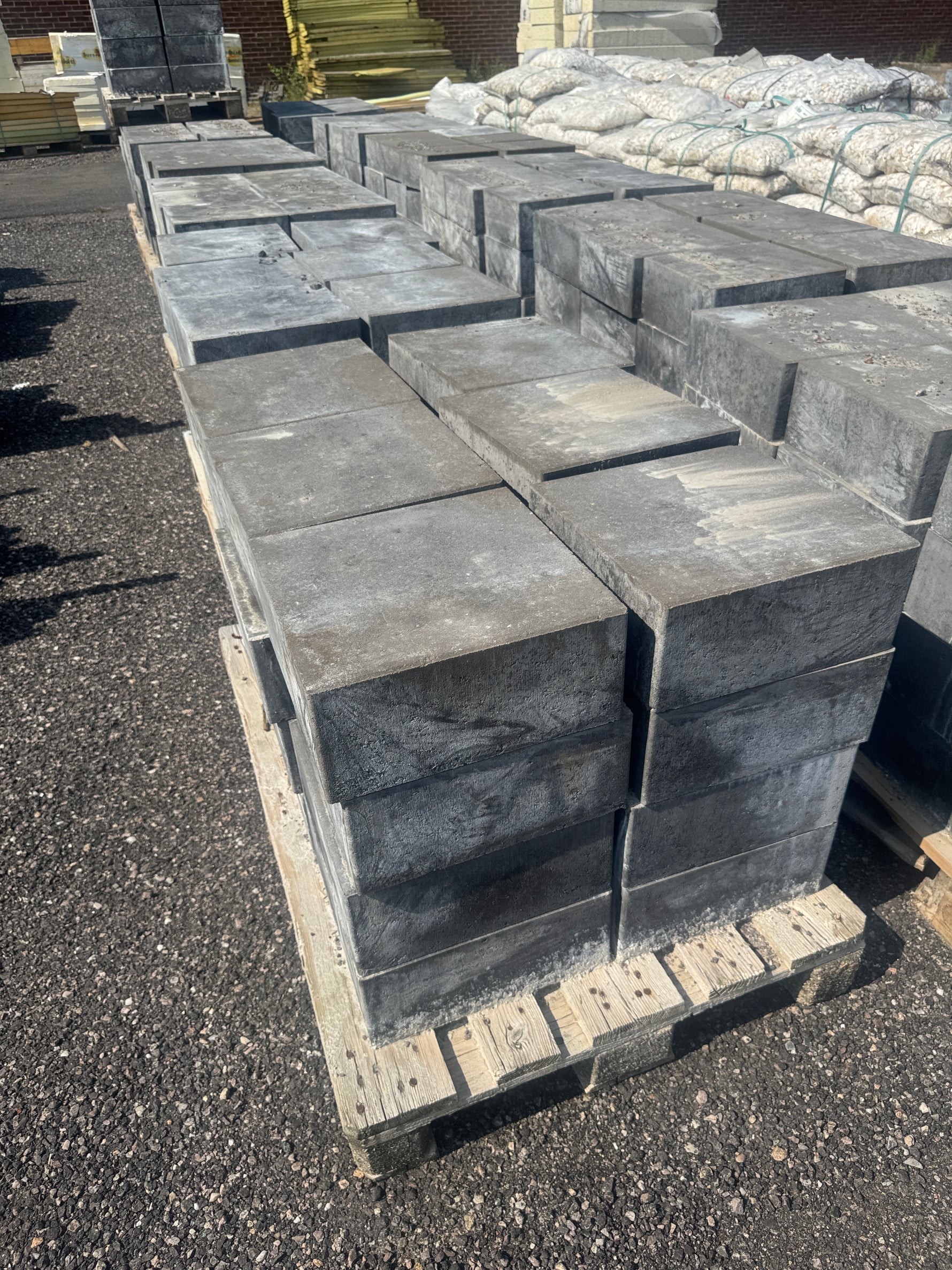Murblock S:t Eriks Klassik Antracit 350x350x150mm