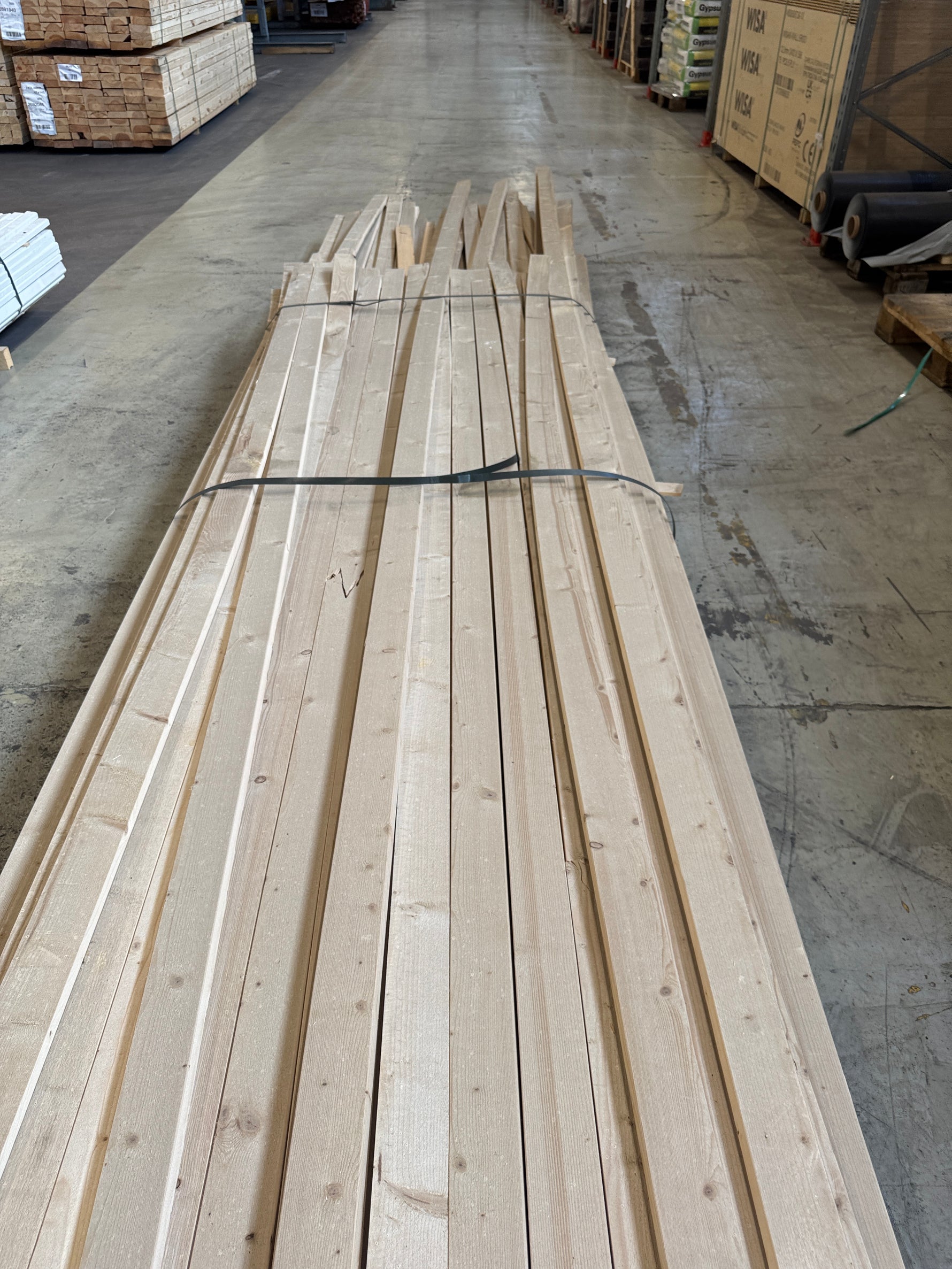 Paket Finsågad Panel 22x70mm – ca 130 st B-sortering