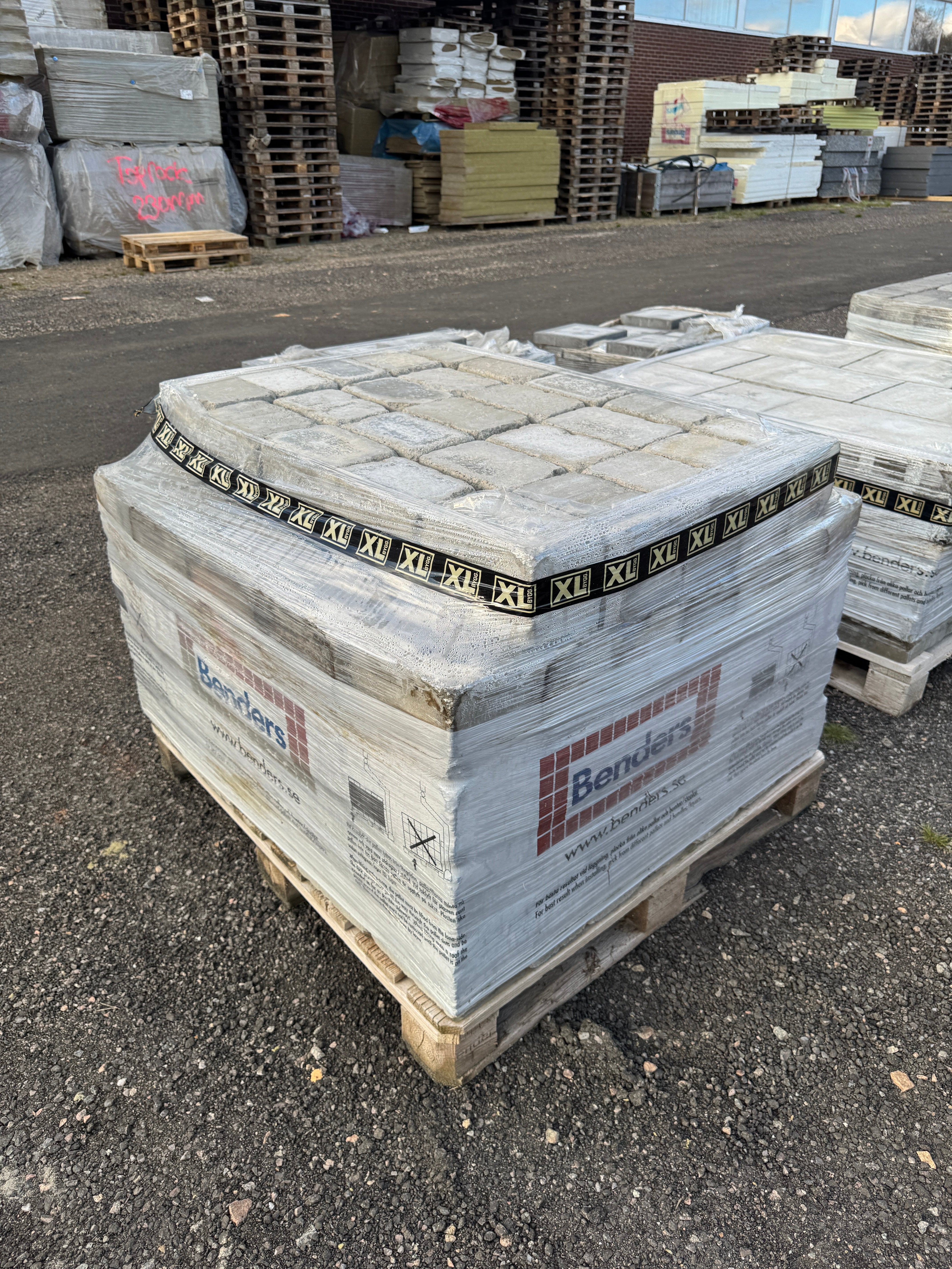 Mursten Labyrint Antik Mini 210x140x140mm Grå – 165 st