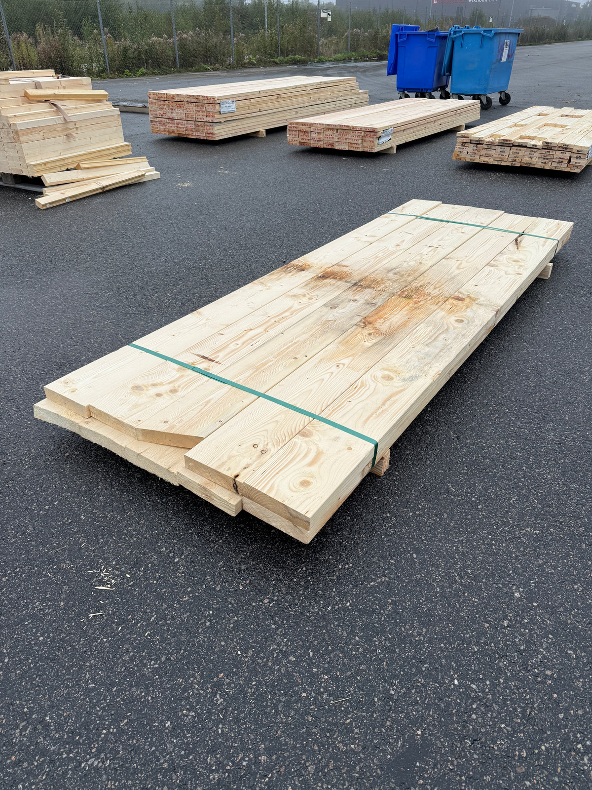 Paket Reglar 45x195mm Gran 2,70m – 10st (Fuktskada)