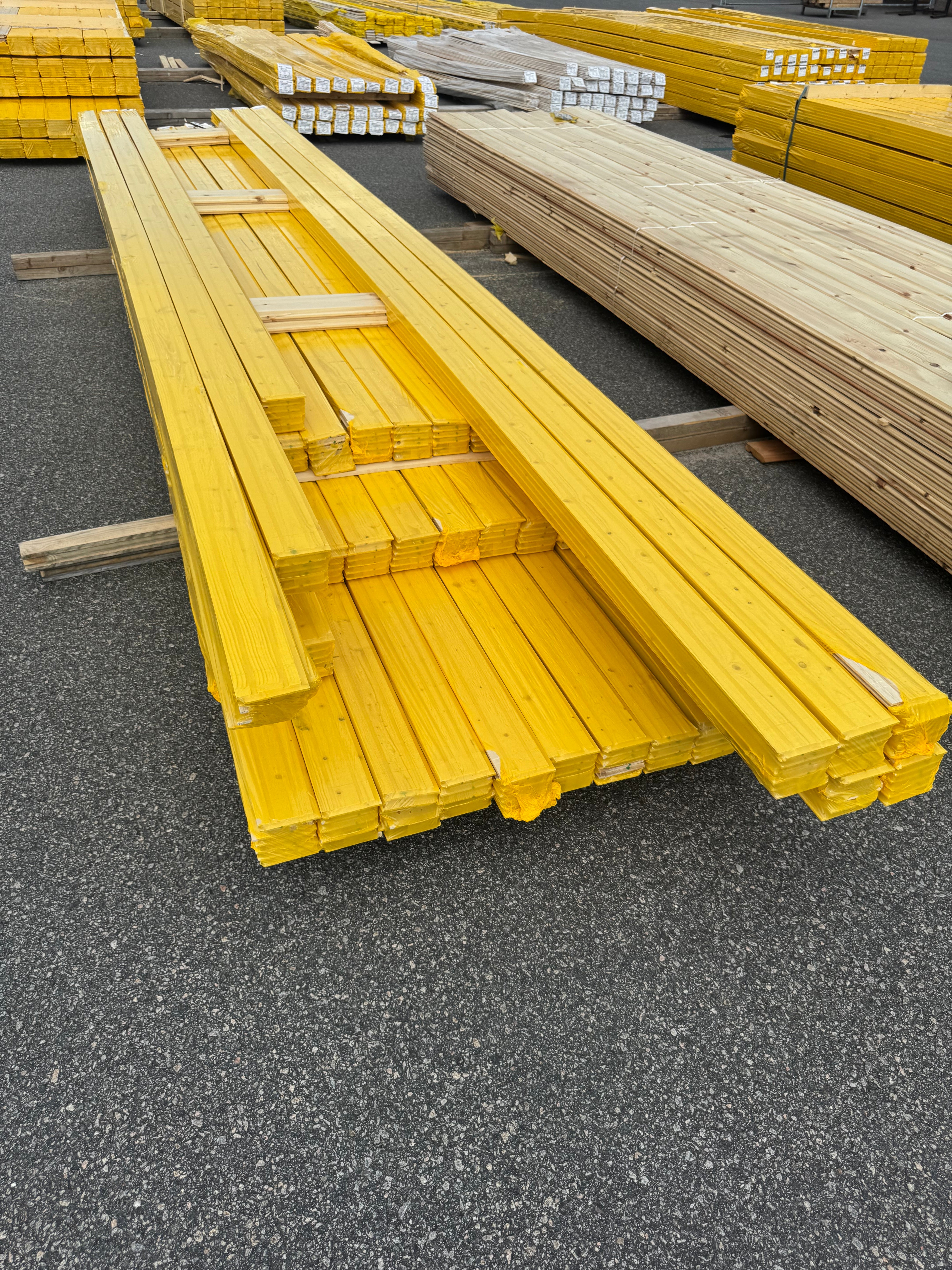 Spårpanel 15x95 Gran – Sekunda, Finsågad, Obehandlad
