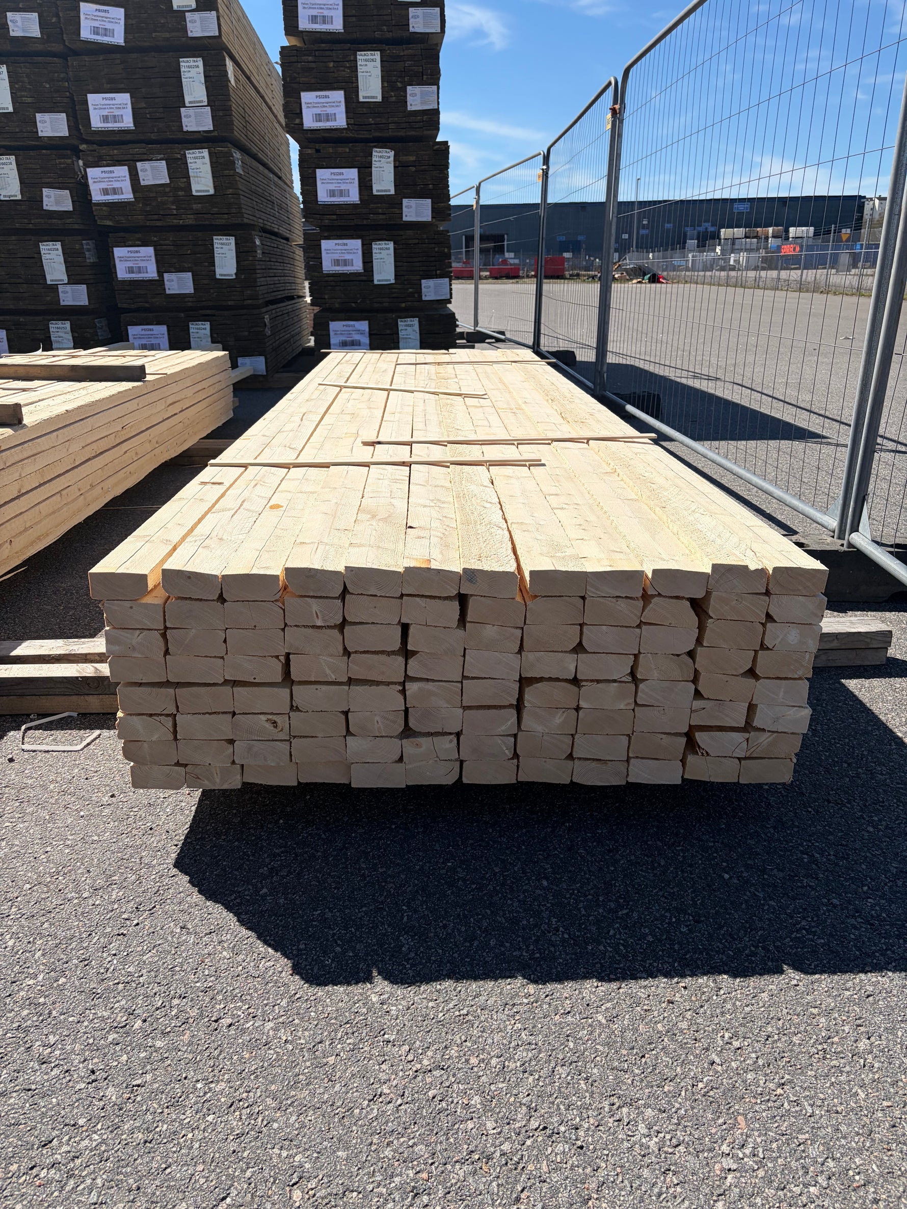Paket Ohyvlade Reglar 45x90mm, 96st (4,2–4,8m) - Spirec