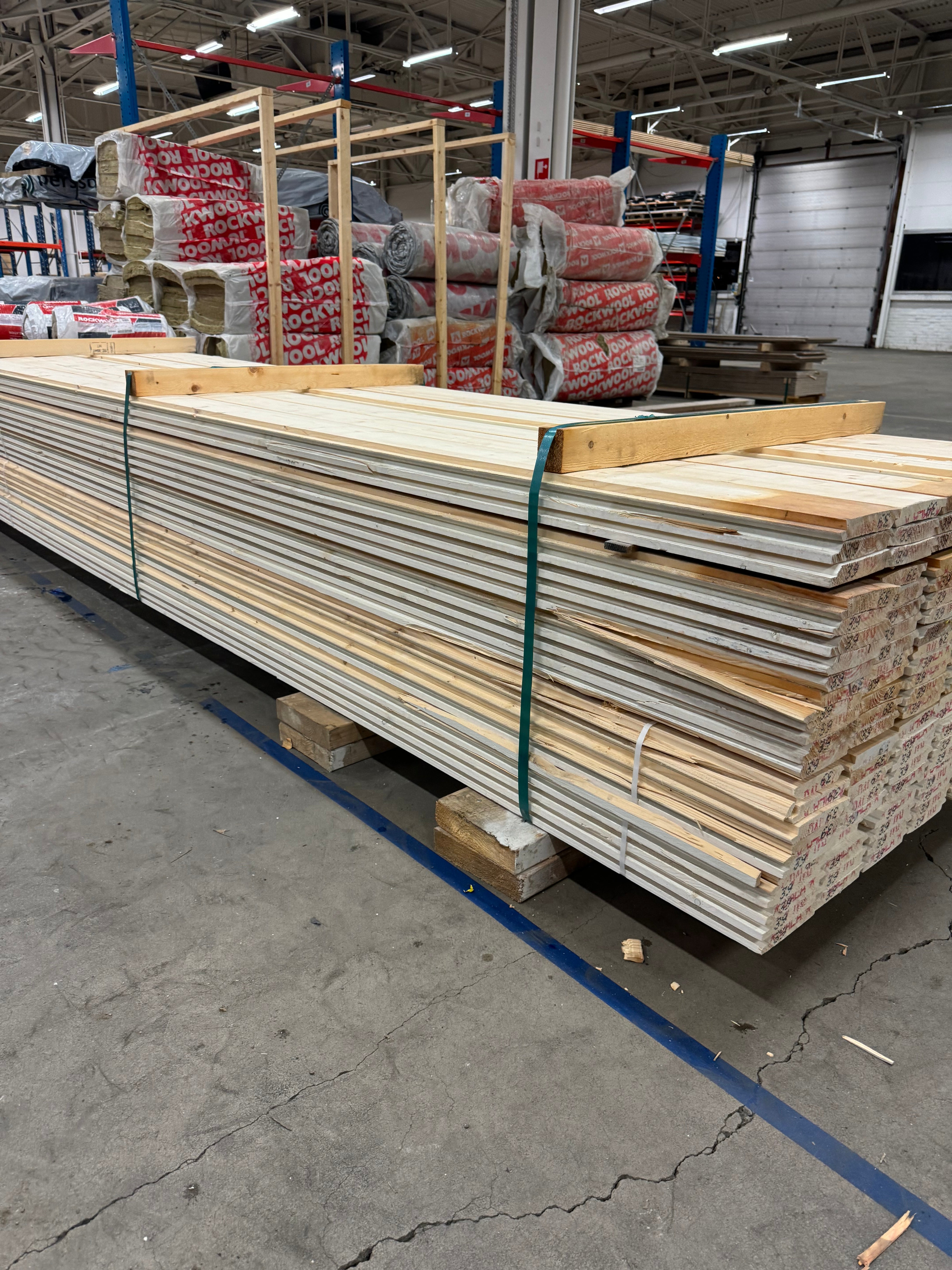 Paket 22x145 Ytterpanel Dubbelfas Grundmålad 70st 3.90m