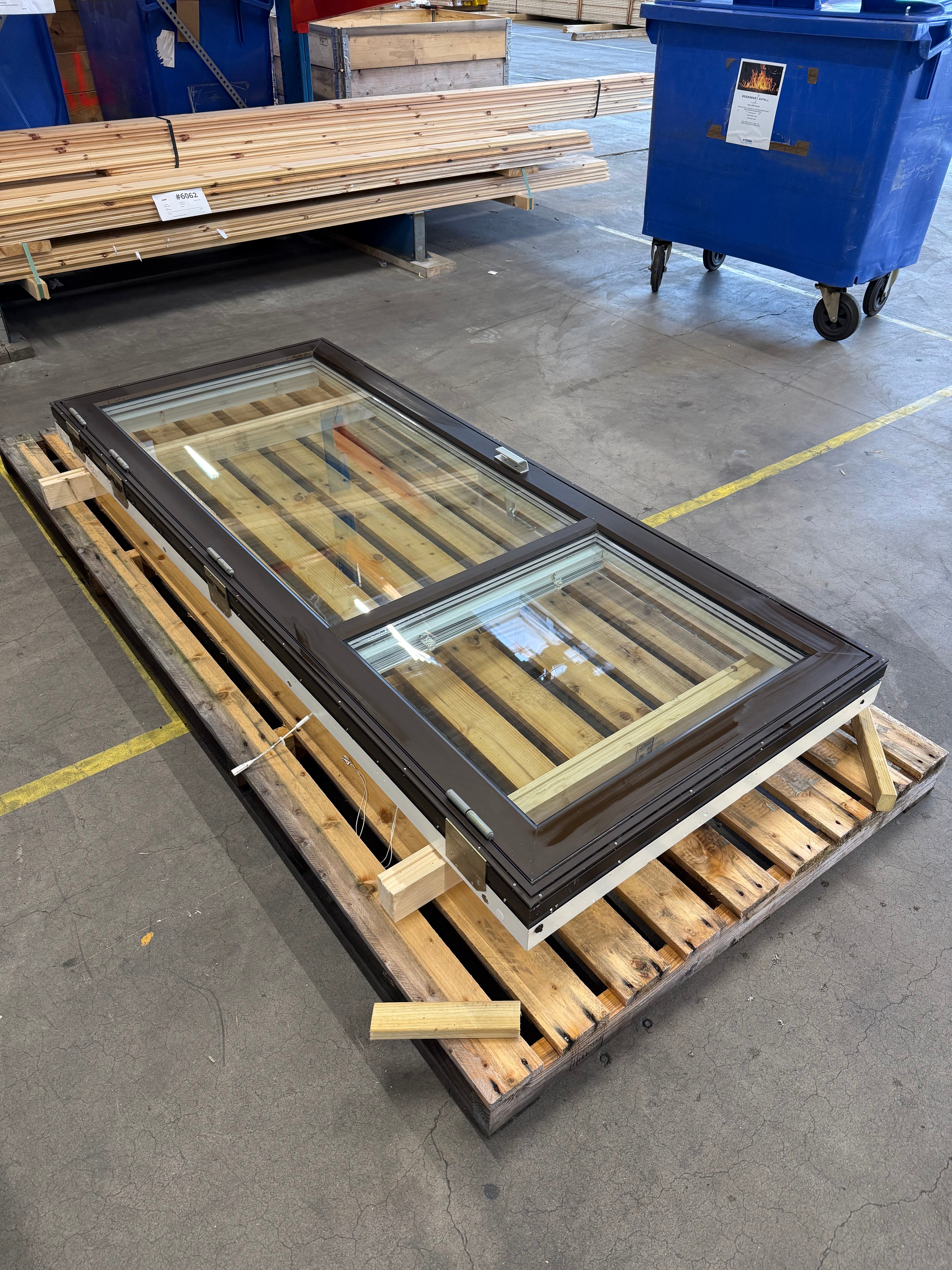 Begagnad Altandörr Glas (Utan handtag) (Bra skick)