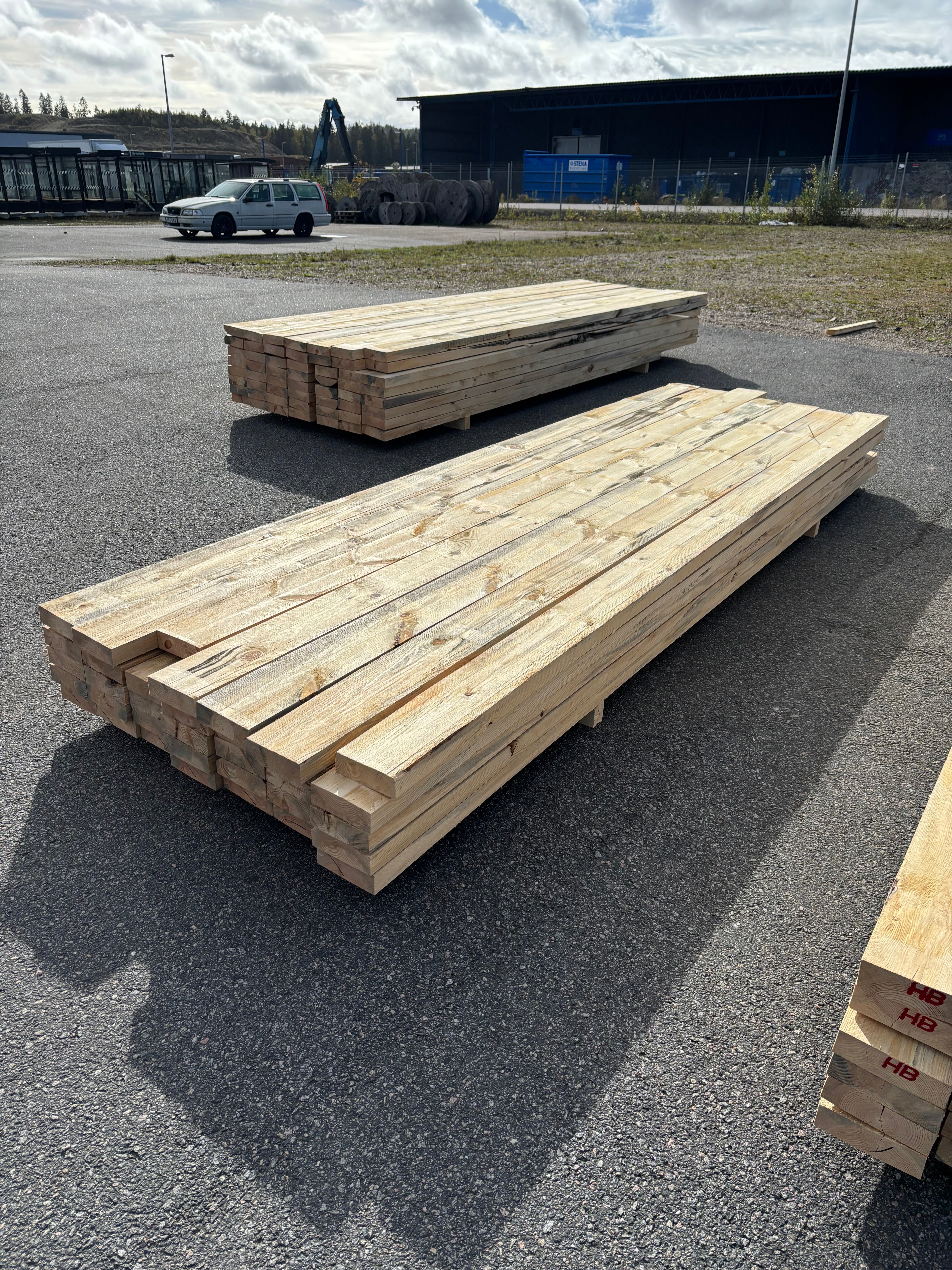 Paket Ohyvlade Reglar 47x150mm (3,30–3,60m) 35st