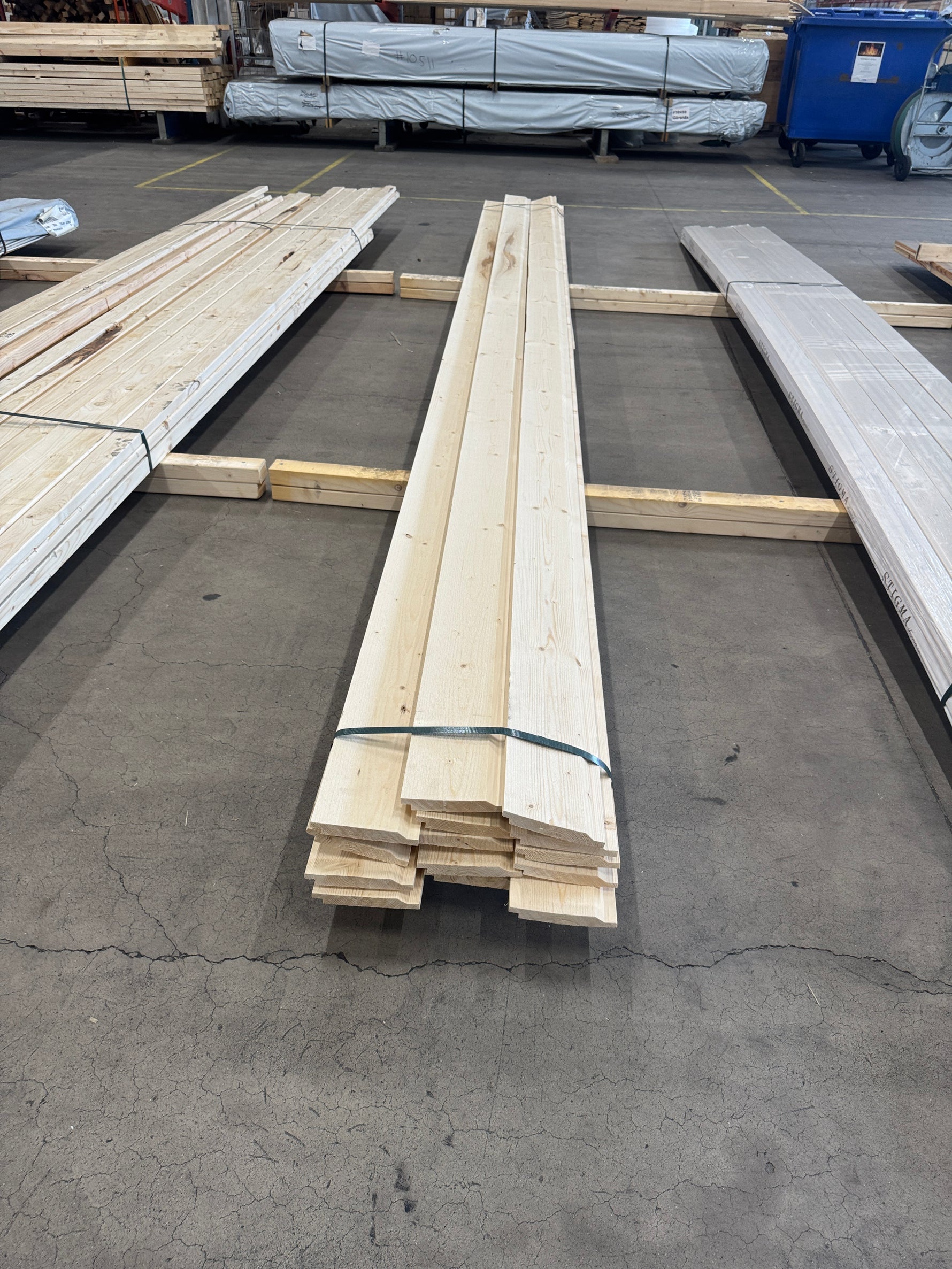 Paket Ytterpanel 22x145mm 4,80m – 14 st
