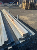Staketstolpar 50x50mm rostiga 93st