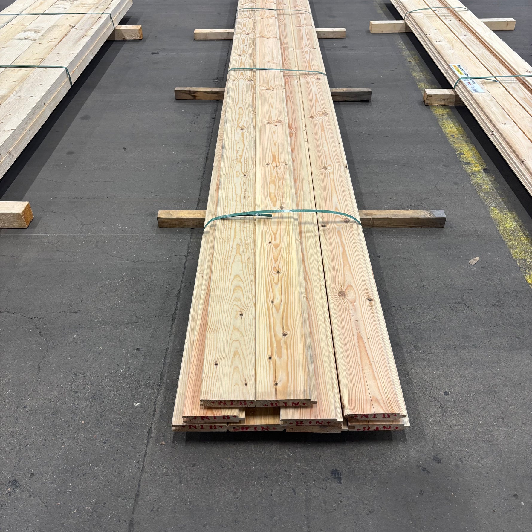 Spontad Panel 27x145mm 4,20m 10st Furu B-sortering