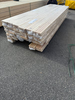 Parti Massivt Furugolv Borstad Ljusgrå Ekonomi 25x160 mm – 61,25 m²