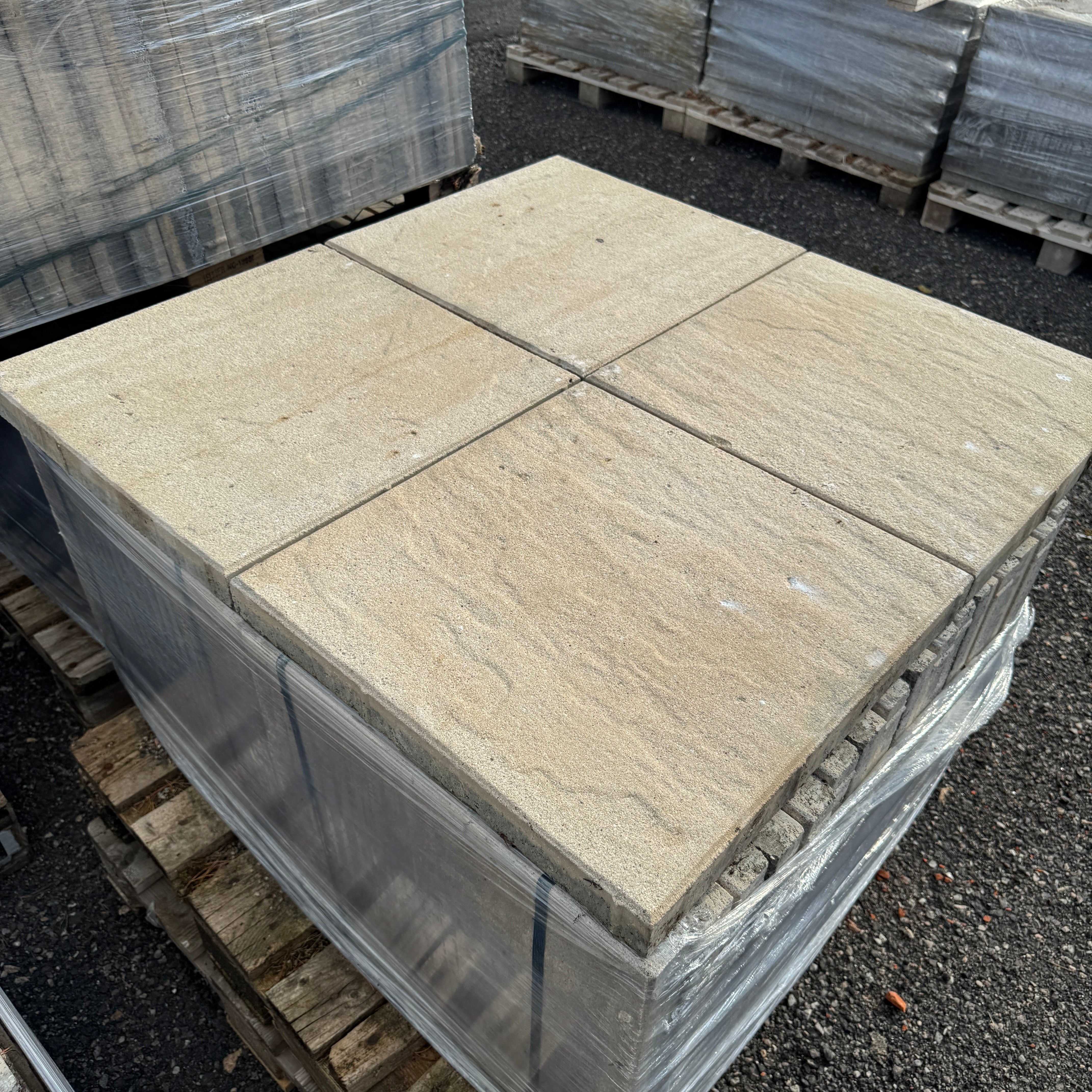 Marksten Chateau Desert 500x500x50mm – B-sortering