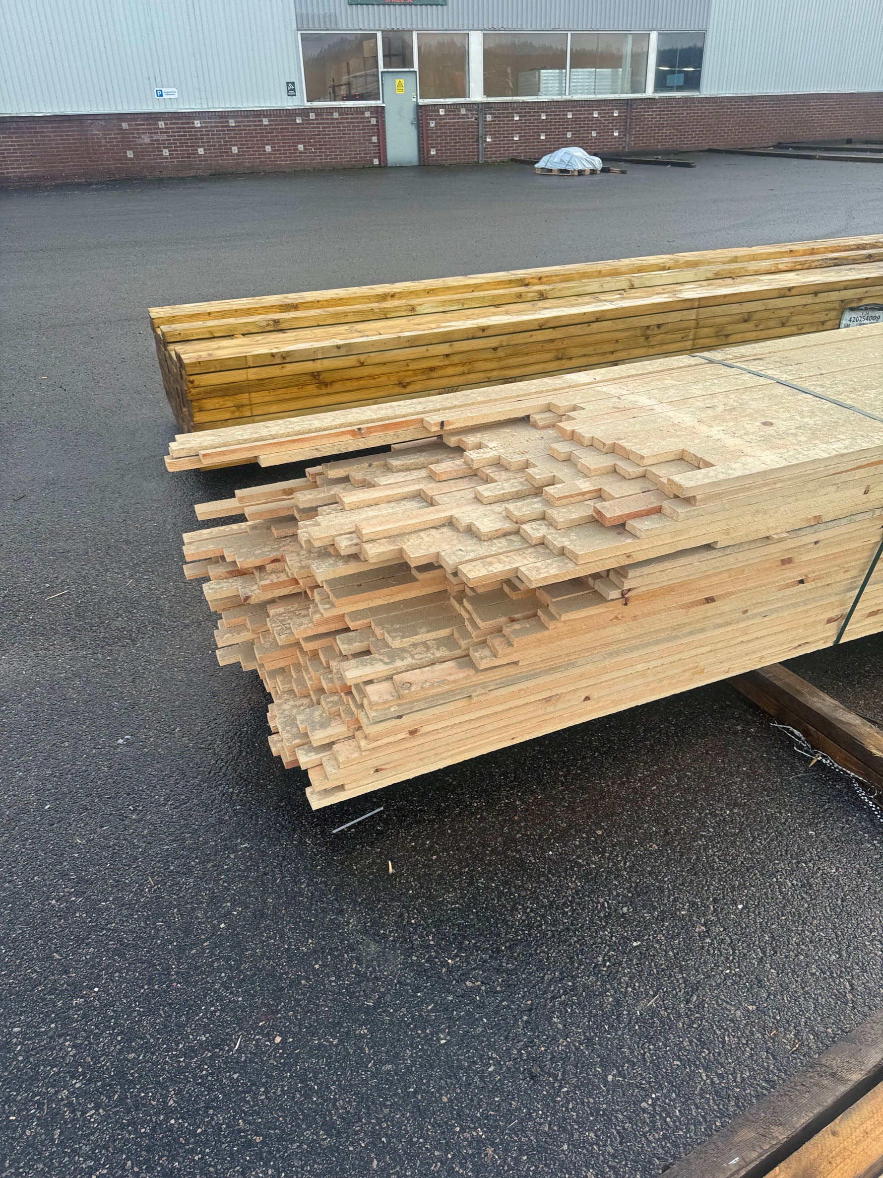 Paket Läkt 19x52 – ca 420 st (ohyvlade) - Spirec