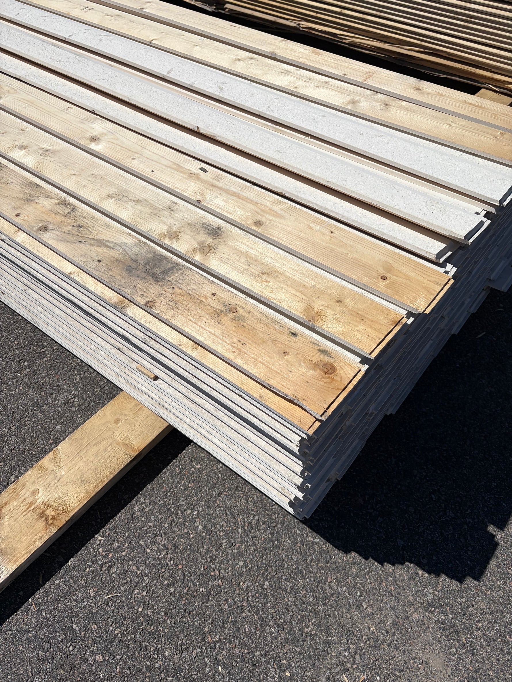 Paket Ytterpanel Enkelfas Fals Ändspont 22x120mm, 185st 3.60m