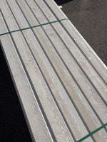Paket Ytterpanel Dubbelfas 22×145 mm 4,50 m – Vit Grundmålad, 98 st