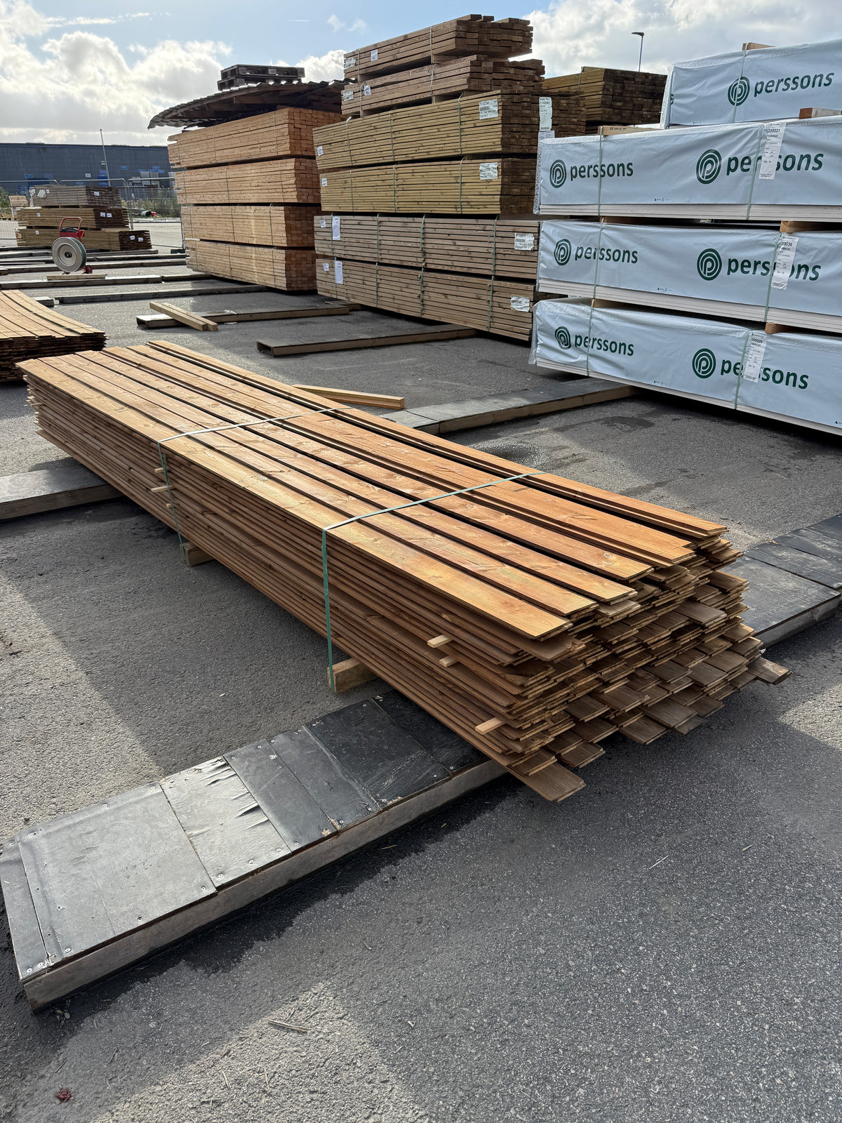 Parti Kebony Ytterpanel 22×120 mm, 4,10 m – 170 st