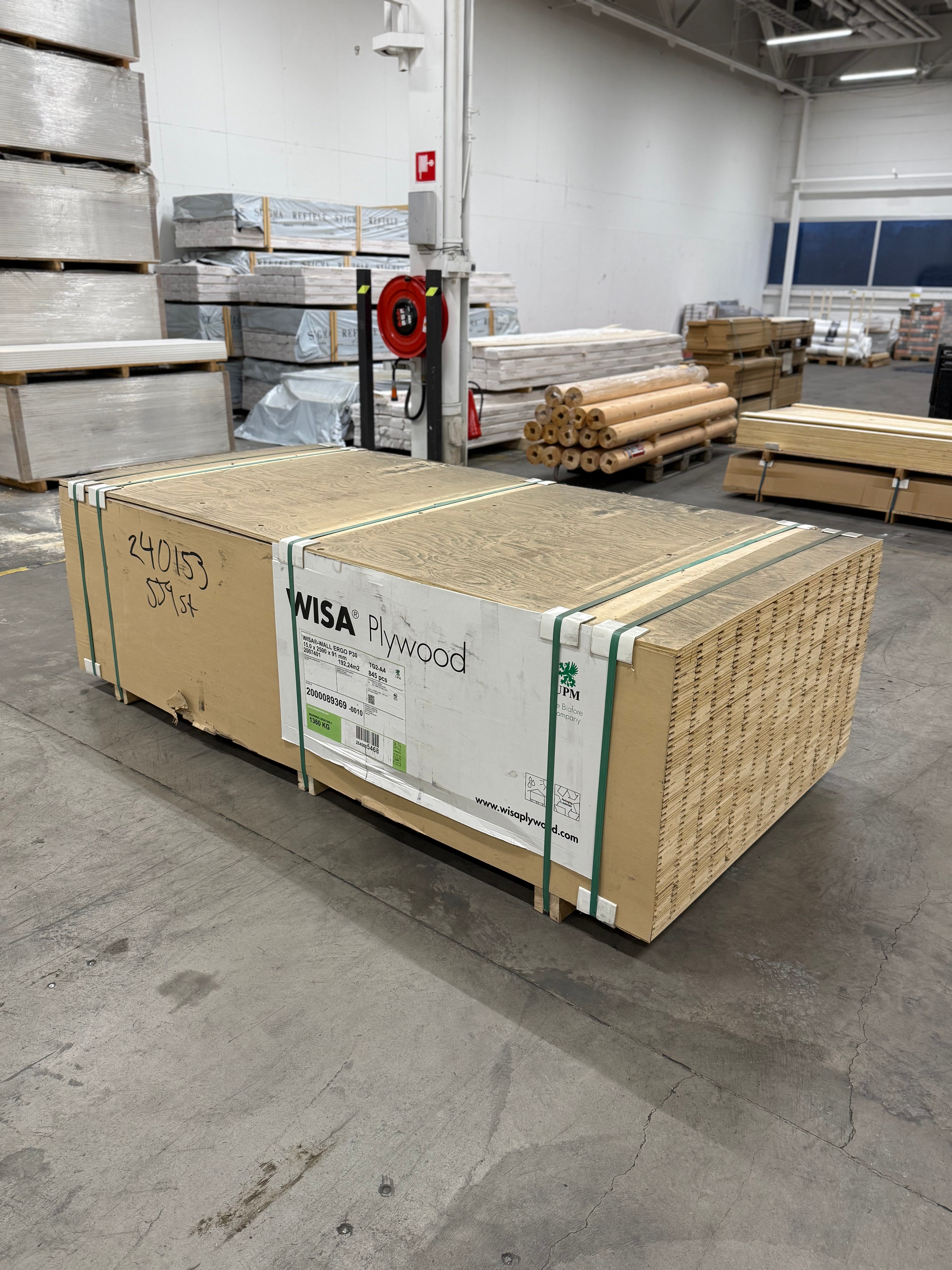 Kortlingsplywood 15x2500x91mm