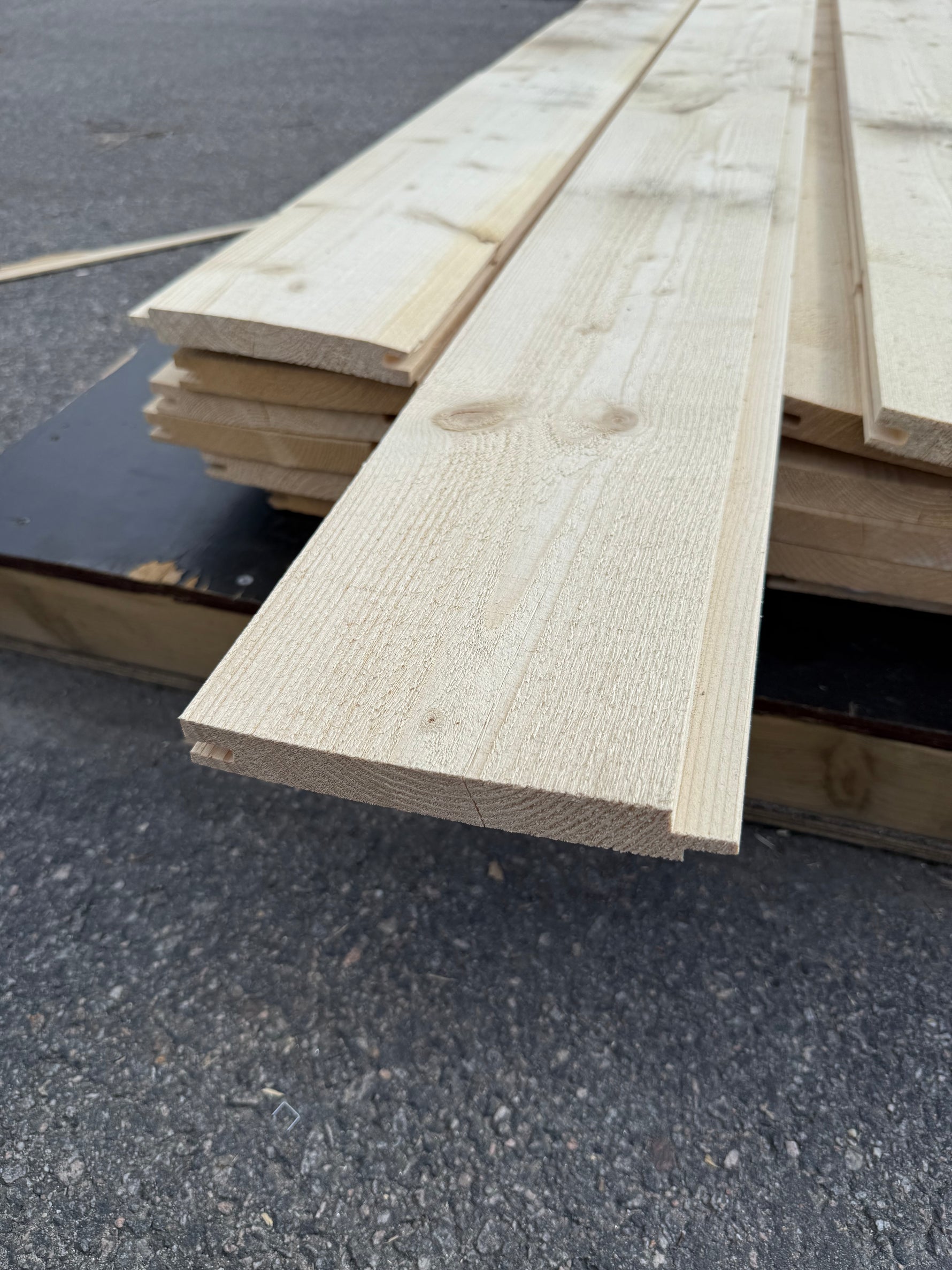 Paket Ytterpanel Spårpanel 22x170mm, 34st 3,30m (Revor)