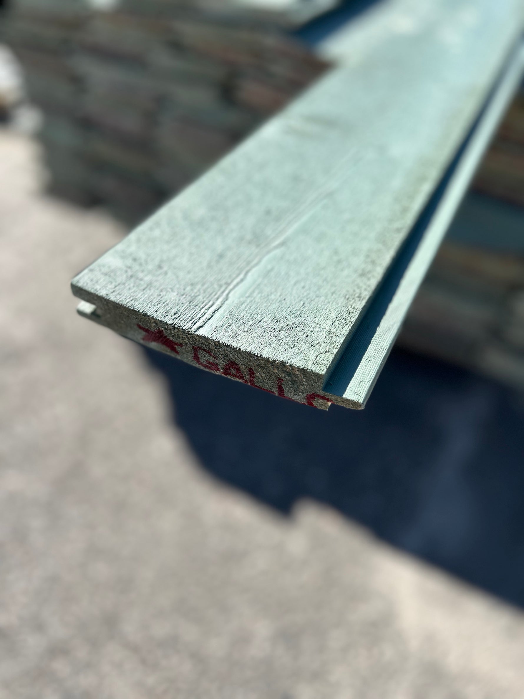 Paket Spontad Spårpanel 22x145mm 4,20m 121st Gran- Mellanstruken