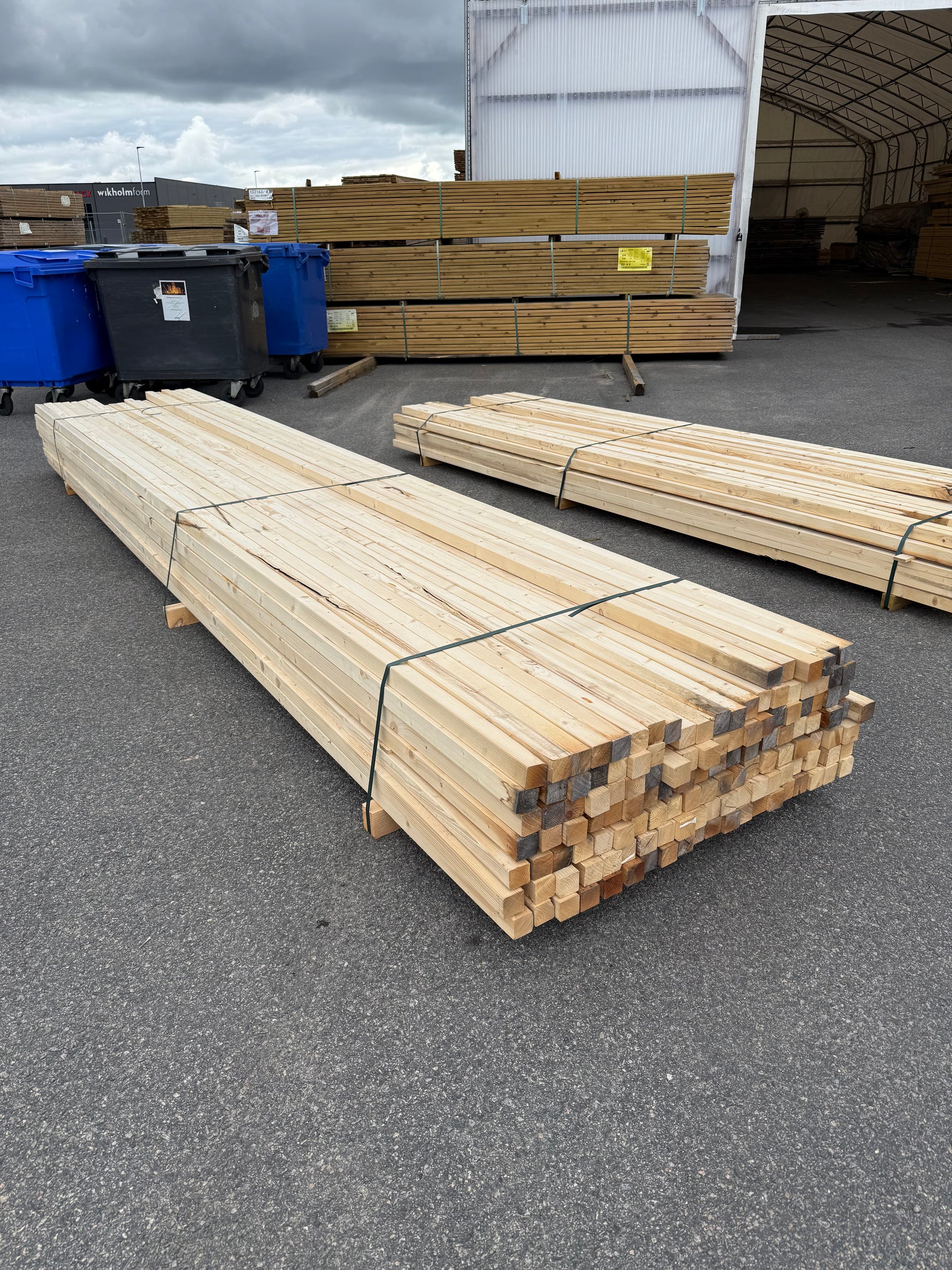 Paket Reglar 45x45mm, 135st 4,80m (Andra sortering)