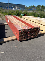 Paket Finsågade Brädor 22x45mm, 529st 3.60m- Falu Rödfärg