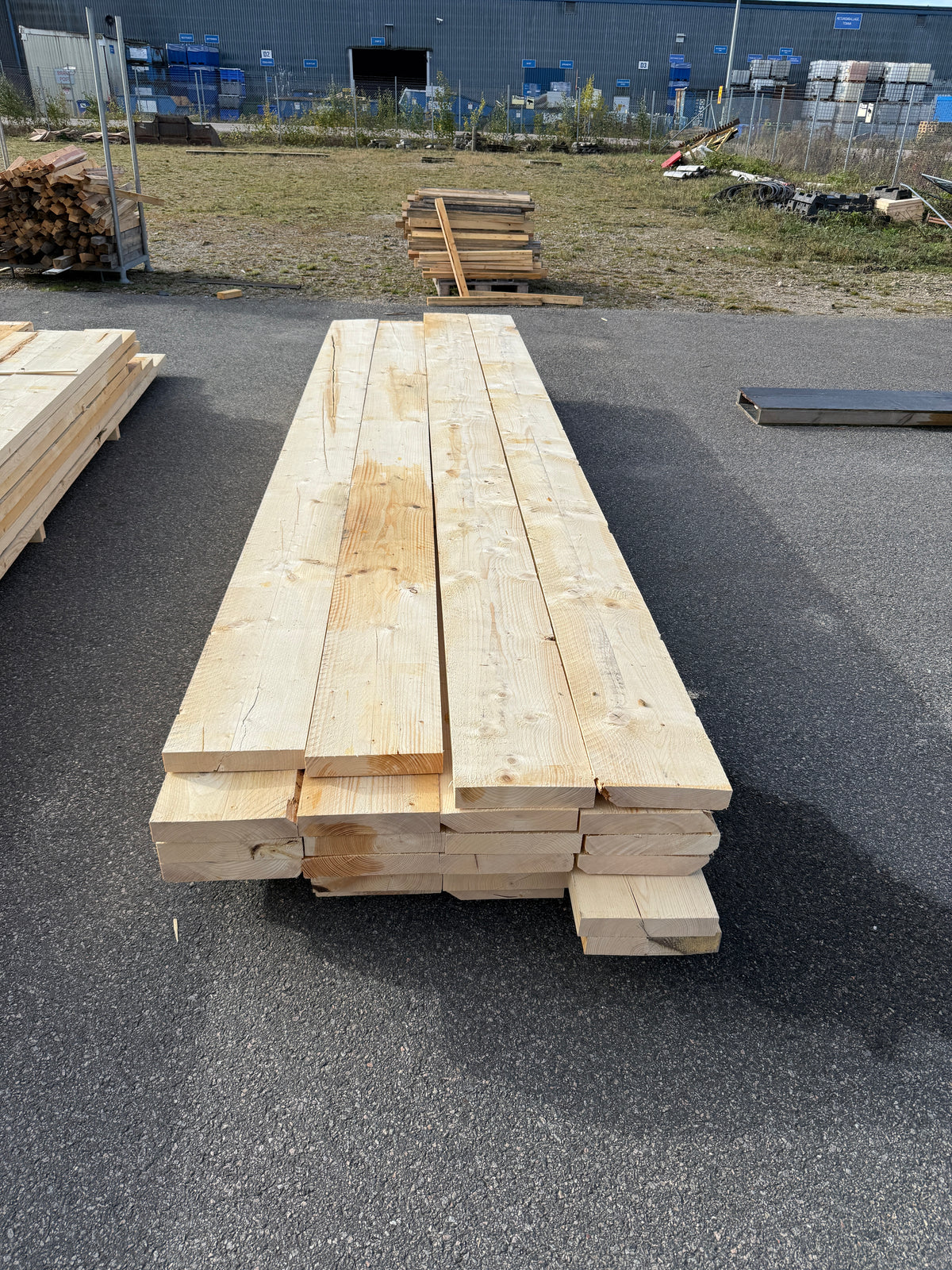 Paket Ohyvlade Reglar 47x250mm (3,90–4,20m) 28st- Fuktskadat