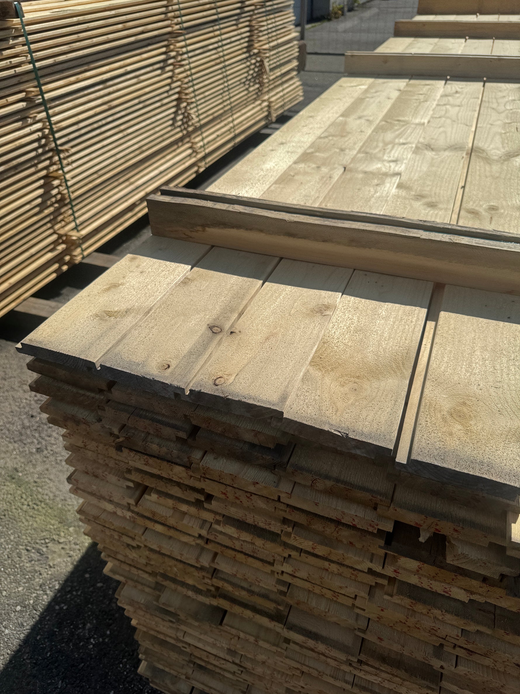 Paket Ytterpanel 22x120mm 4,80m 260st Obehandlad