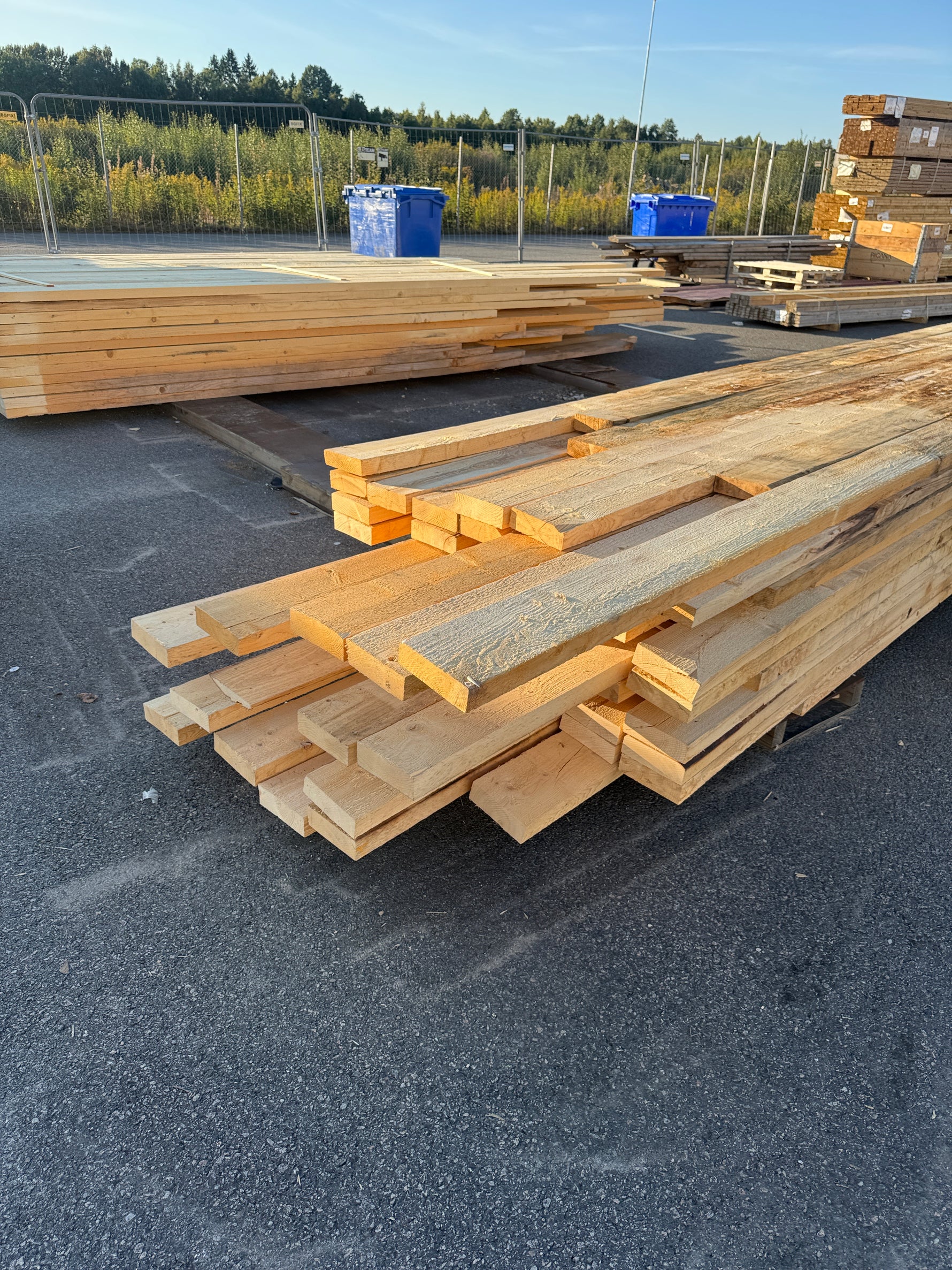 Paket Ohyvlade Reglar 50x150mm 4,00-5,40m 77st Gran