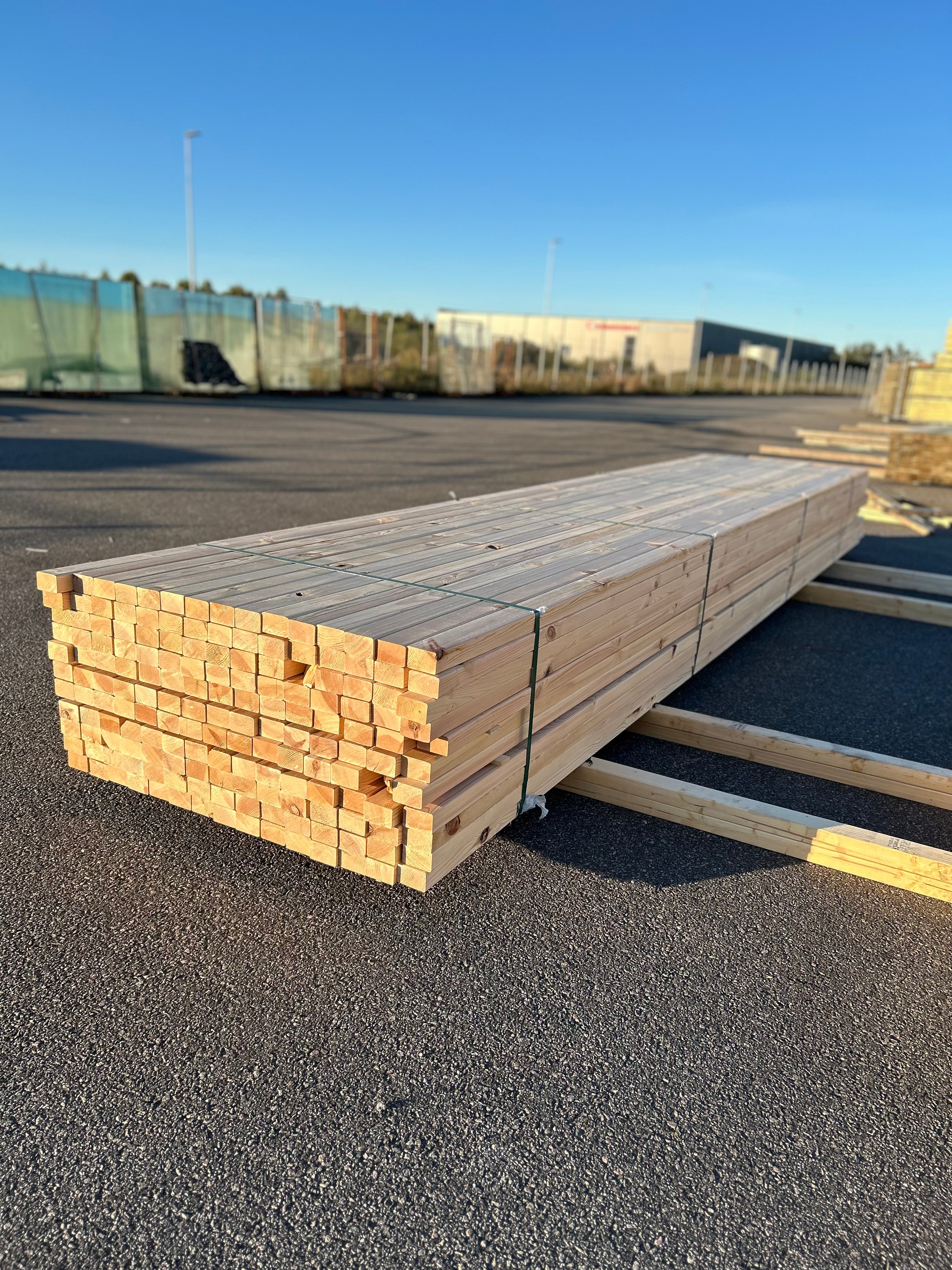 Paket Reglar 45x70 – 164 st (5,10–5,40 m, furu)