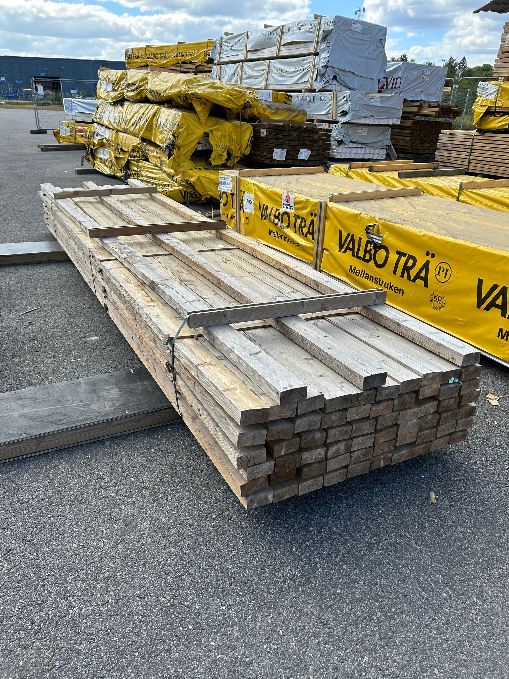 Paket Tryckimpregnerade Reglar 50x100mm 4,80m 63st