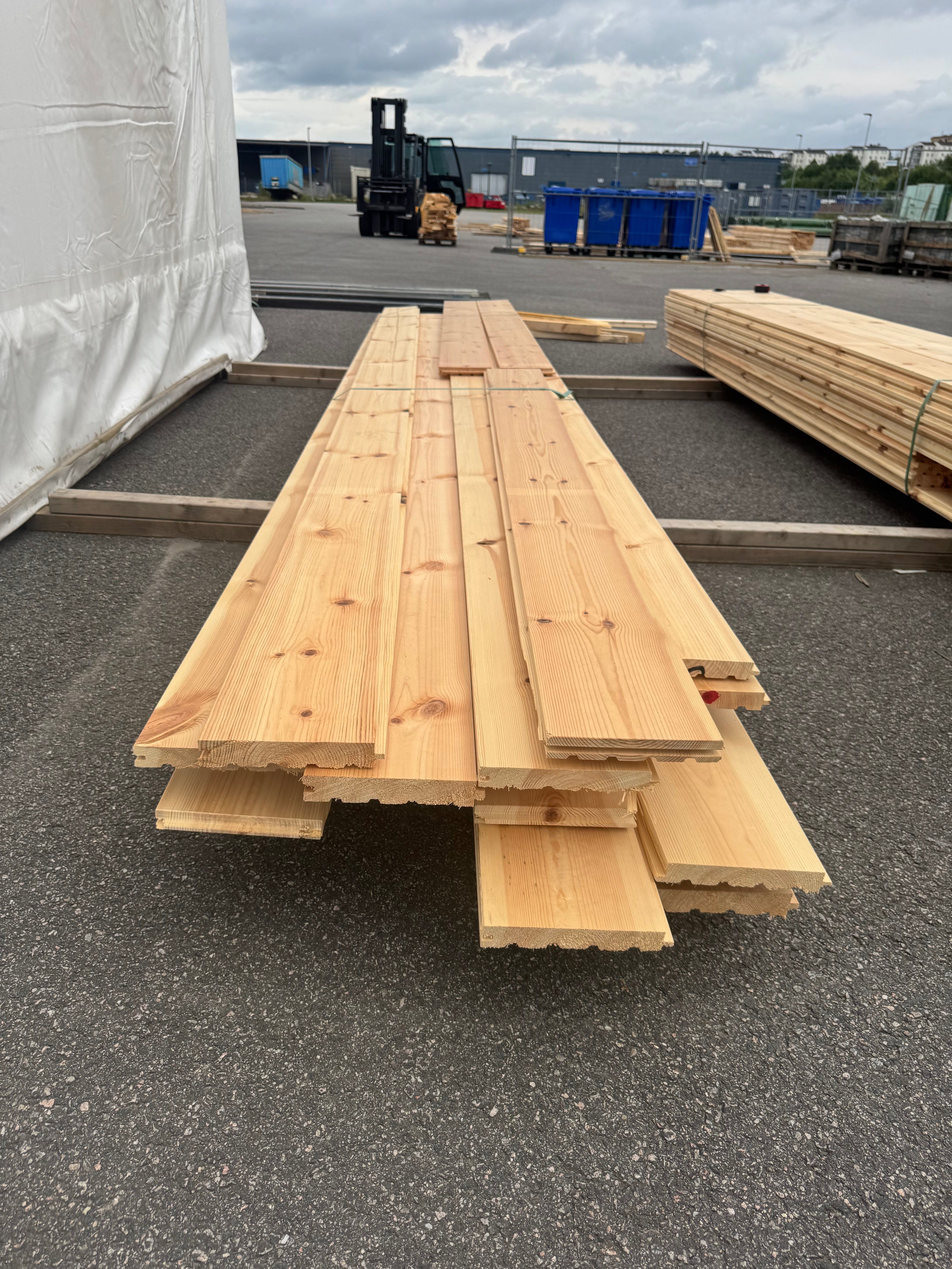 Paket Golv – Blandade Dimensioner (28 st / 2,38–4,50 m)