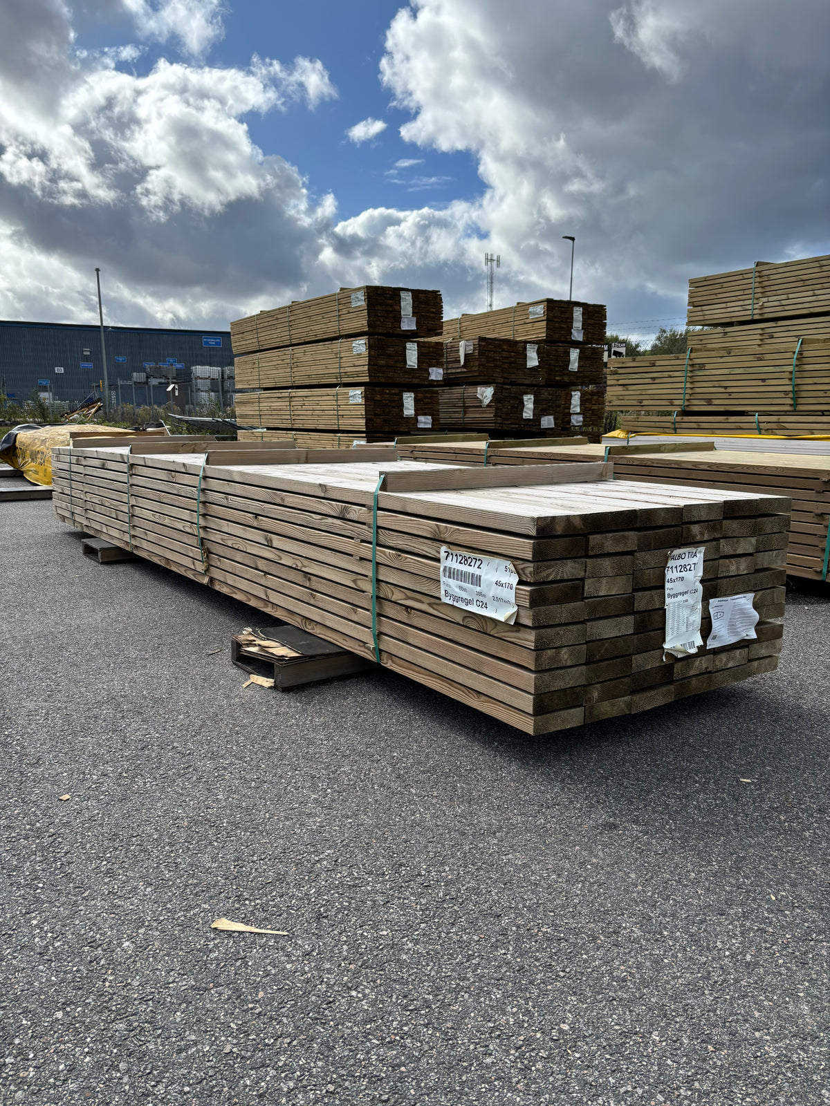 Paket Tryckimpregnerade Reglar 45x170mm, 60st 5,10m (NTR-A9 c24