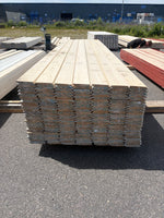 Paket Ytterpanel Dubbelfas Halvspont 22x145mm, 175st 4.20m Grundmålad