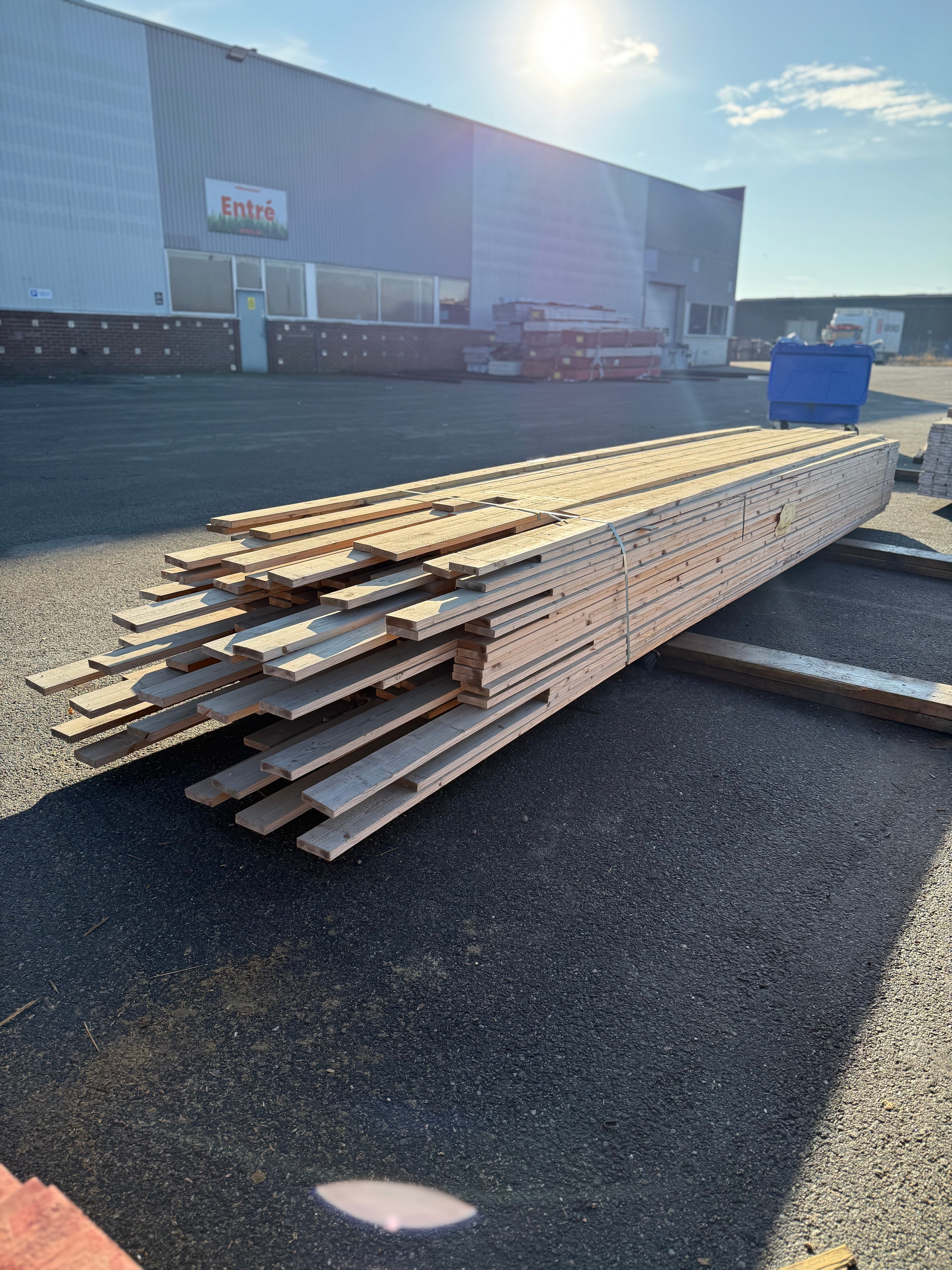 Paket Finsågad Panel 21x95mm – 236 st (Gran, 3,10–5,40 m)