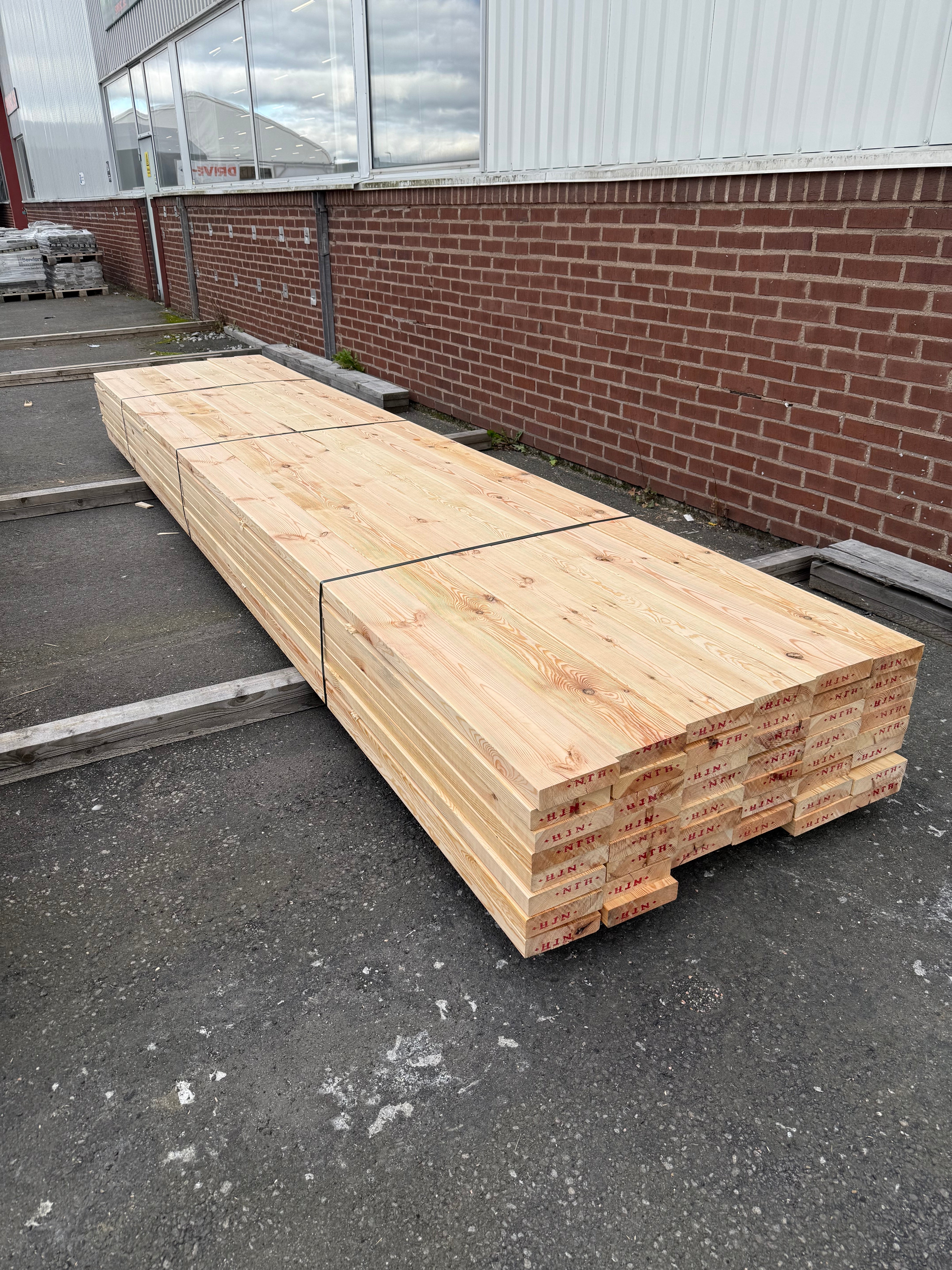 Paket Reglar 45x170mm – 48 st (4,80 m, furu)