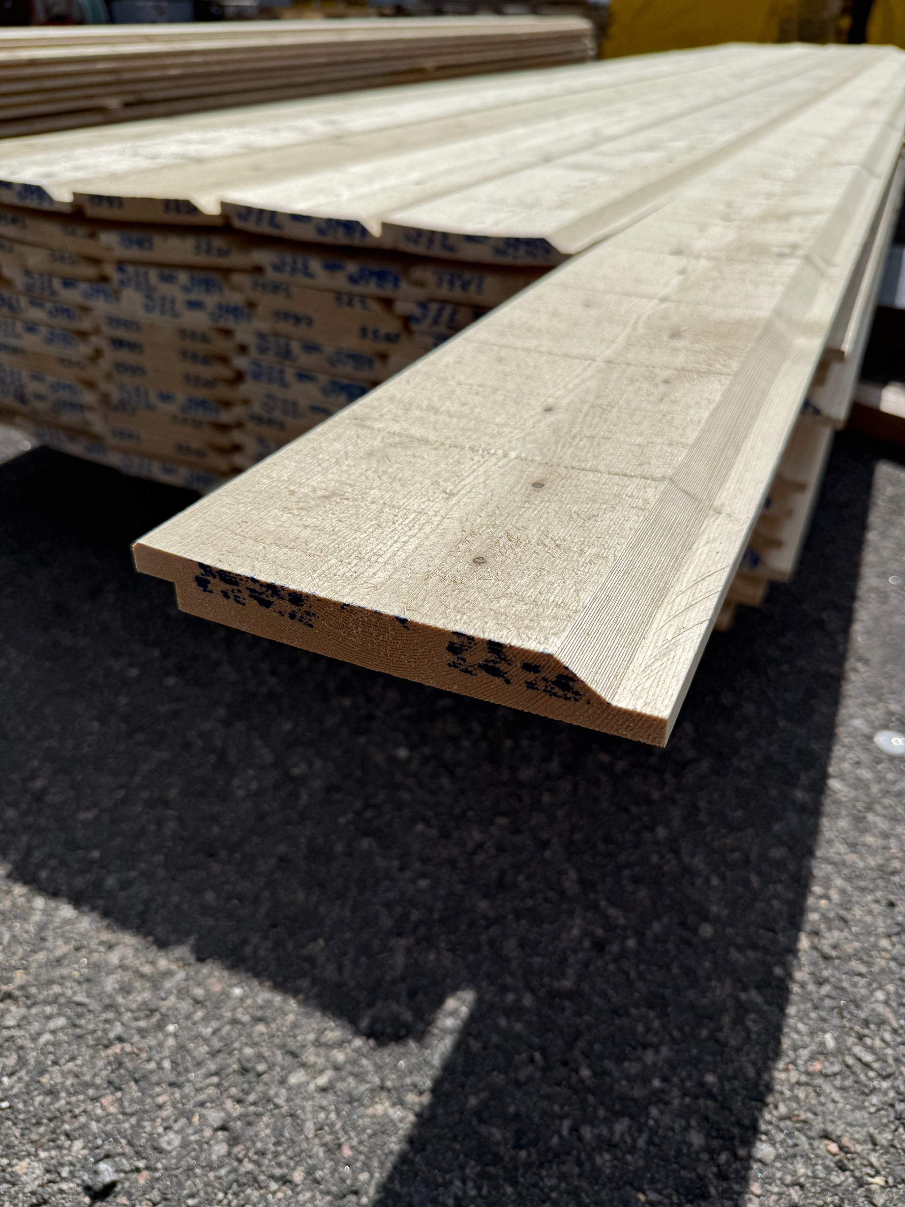 Paket Ytterpanel Enkelfasspont 22×170mm 4,80m 96st Obehandlad- Revor