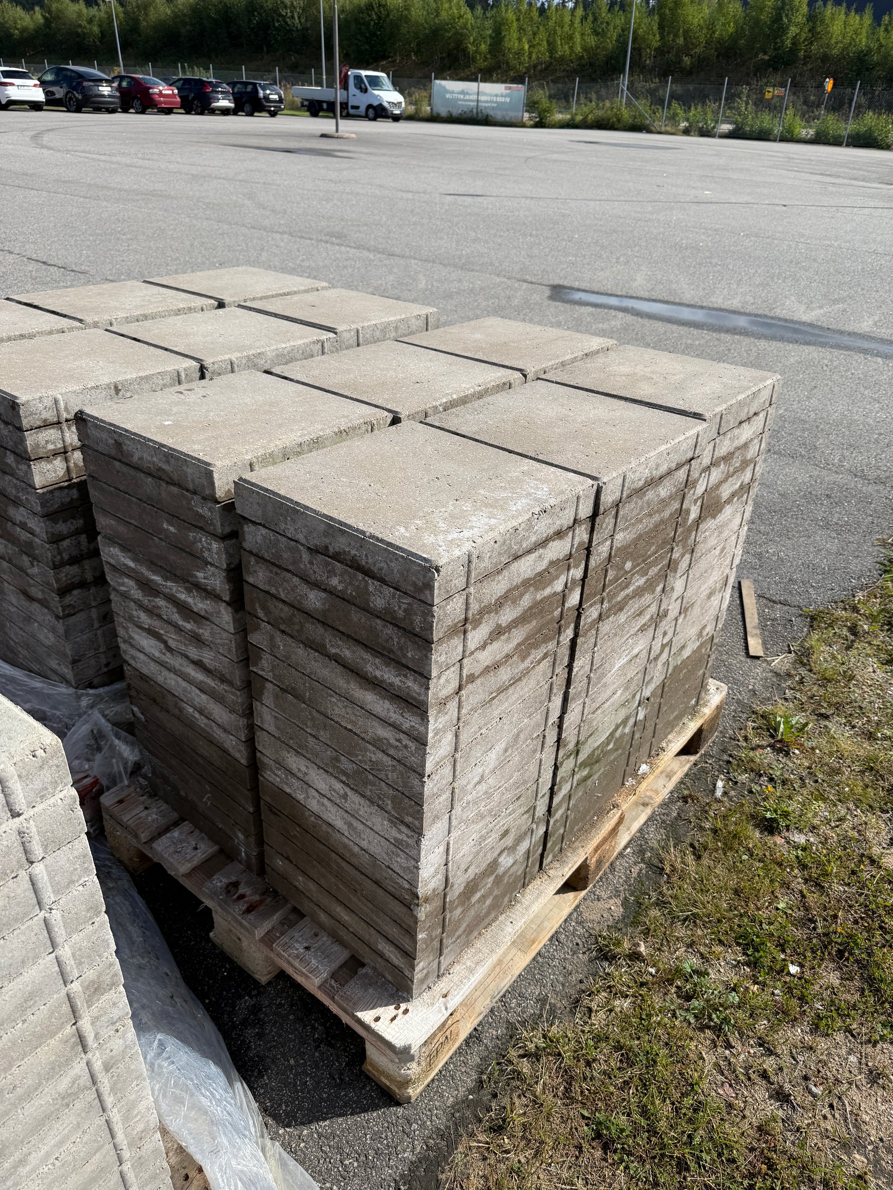 Marksten S:t Eriks 50x350x350 mm – Slät Grå