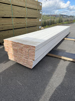Paket Finsågade Brädor 22x170mm, 150st 5,40m Grundmålade
