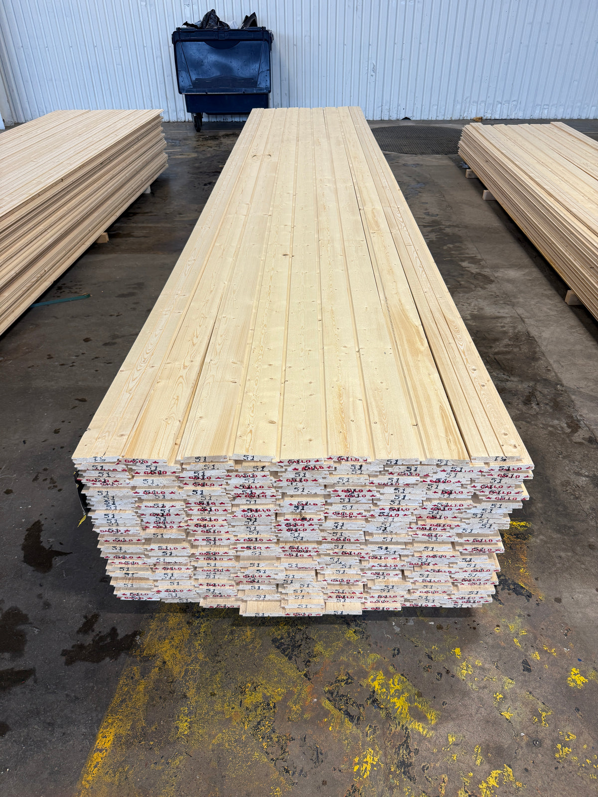 Paket Ytterpanel 19×120 mm 5,10 m Obehandlad – 243 st