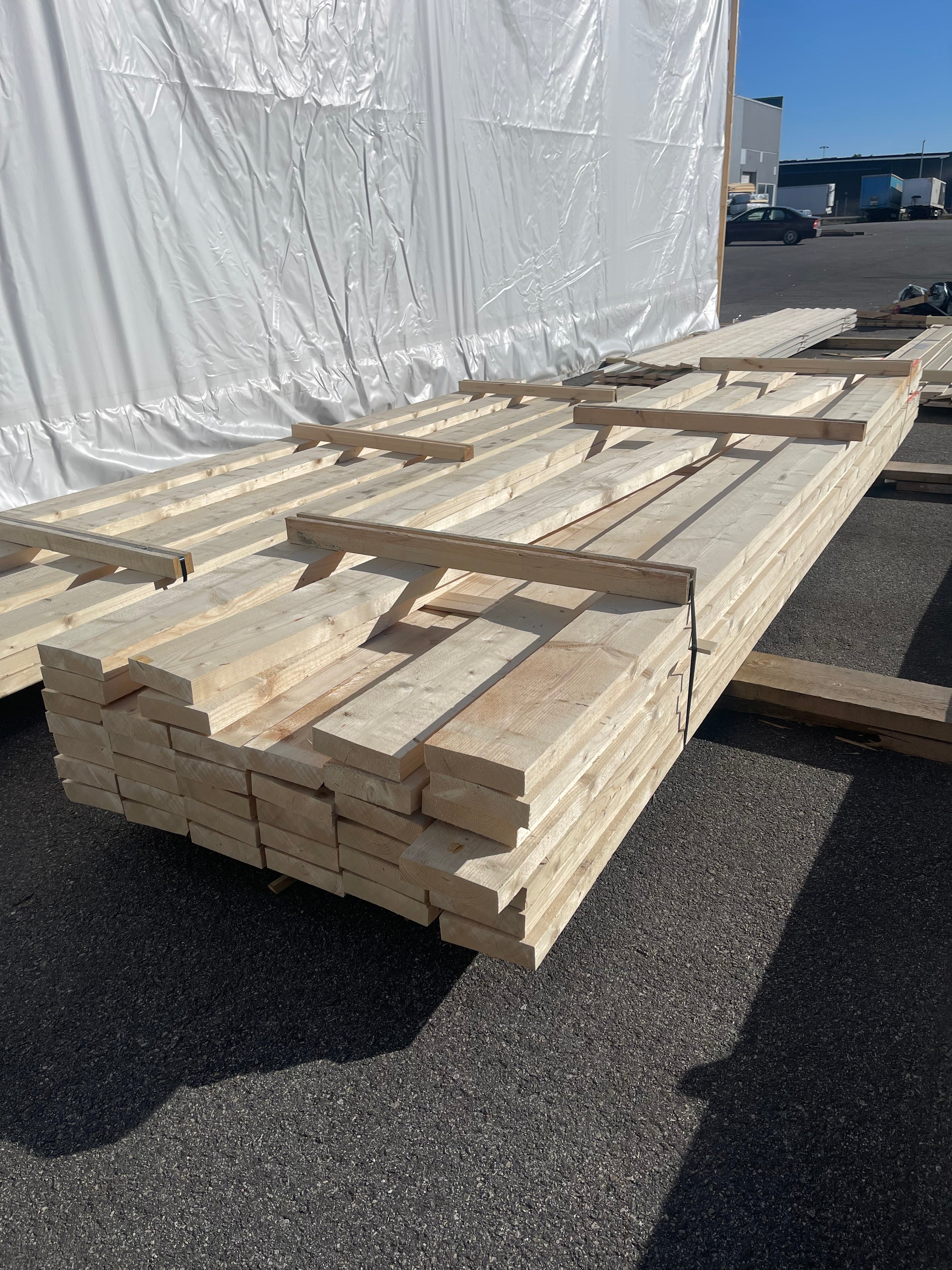 Paket Reglar Ohyvlade 47x175 mm – 4,80 m – 37 st