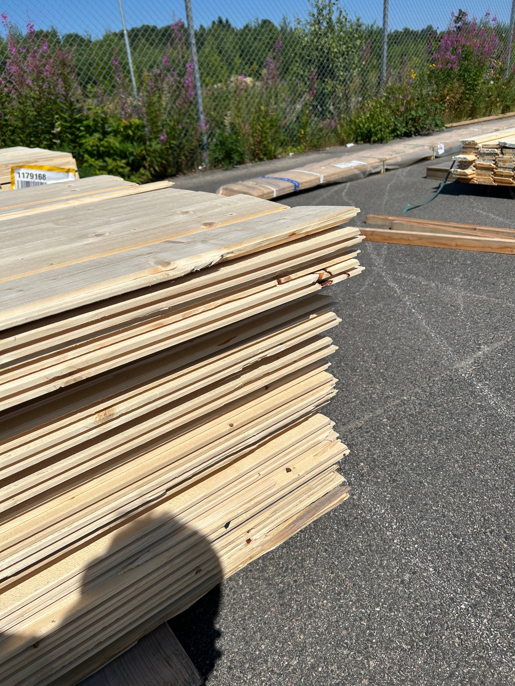 Paket Enkelfas Ändspont 22x145mm 3.60m 175st Obehandlade